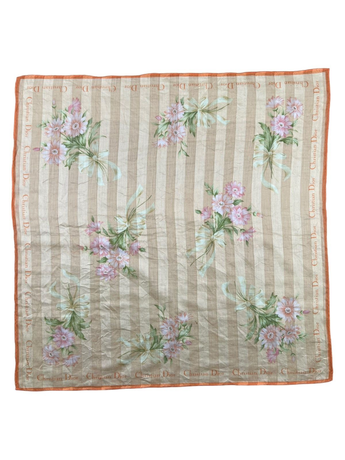 Christian Dior Monsieur Christian Dior Handkerchief Neckerchief Bandana Pocketsquare Size ONE SIZE - 2 Thumbnail
