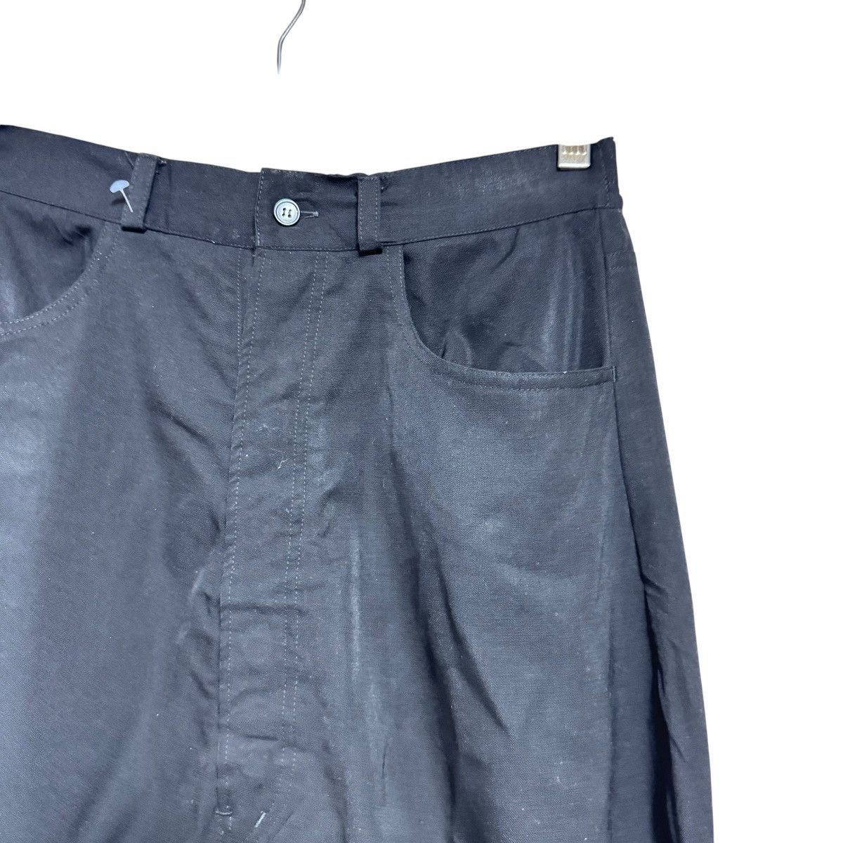 Yaponskii Yaponskii Black Drop Crotch Shorts Pants Size 31" - 6 Thumbnail