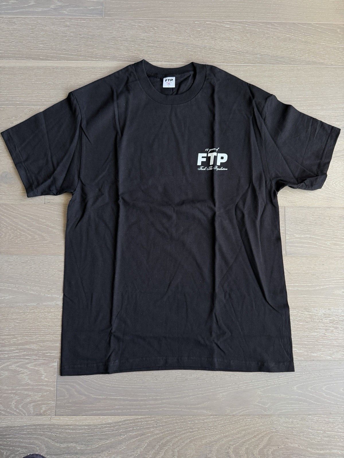 Fuck The Population LARGE 15 YEAR ANNIVERSARY TEE BLACK FTP 2025 NEW ❤️✅ Size US L / EU 52-54 / 3 - 2 Thumbnail