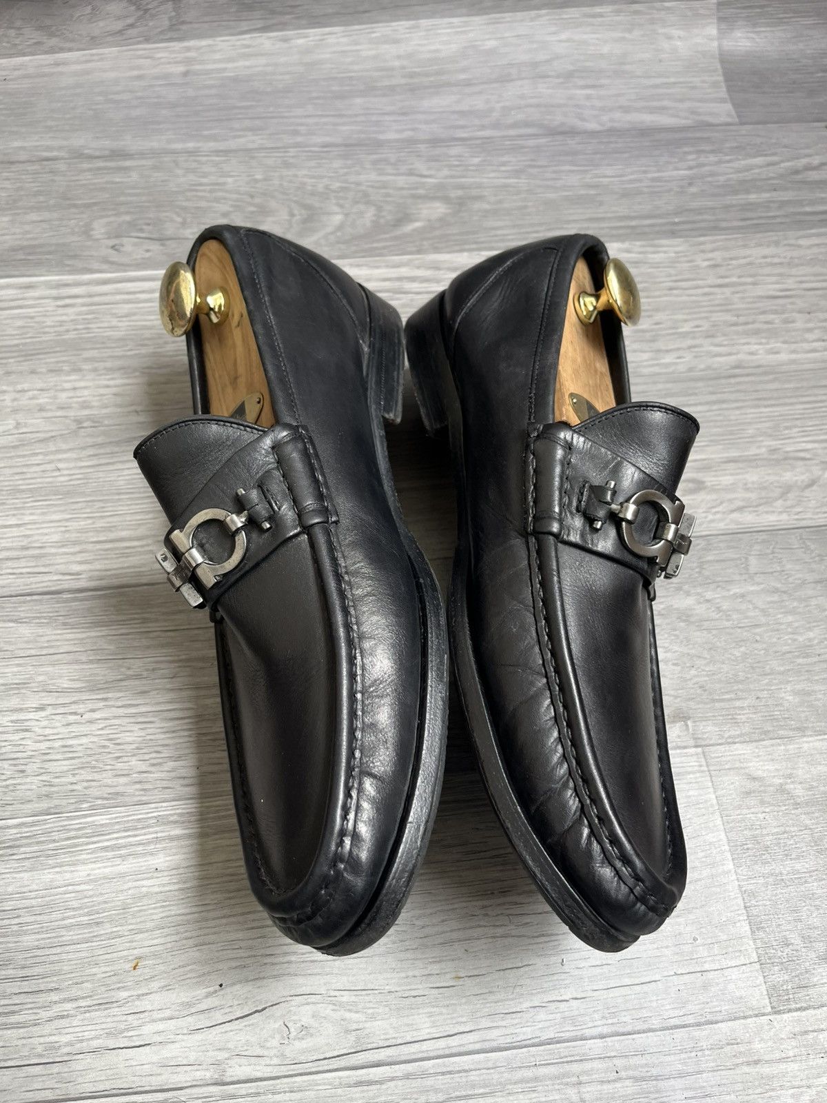 Salvatore Ferragamo Salvatore ferragamo Gaccini horsebit loafers Size US 8.5 / EU 41-42 - 8 Thumbnail
