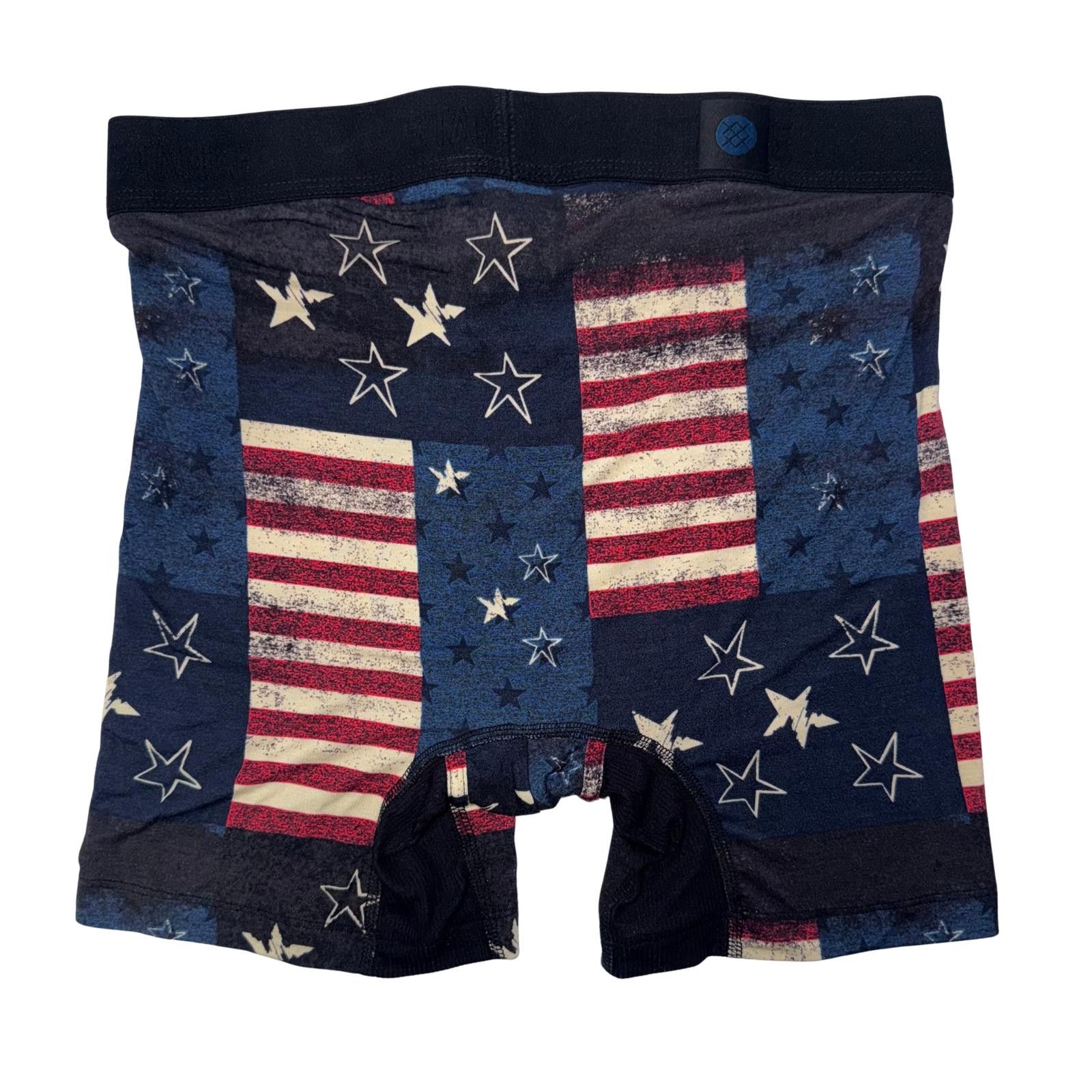 Stance Socks NWOT Stance Mens American Flag Butter Blend Boxer Briefs Size ONE SIZE - 3 Thumbnail