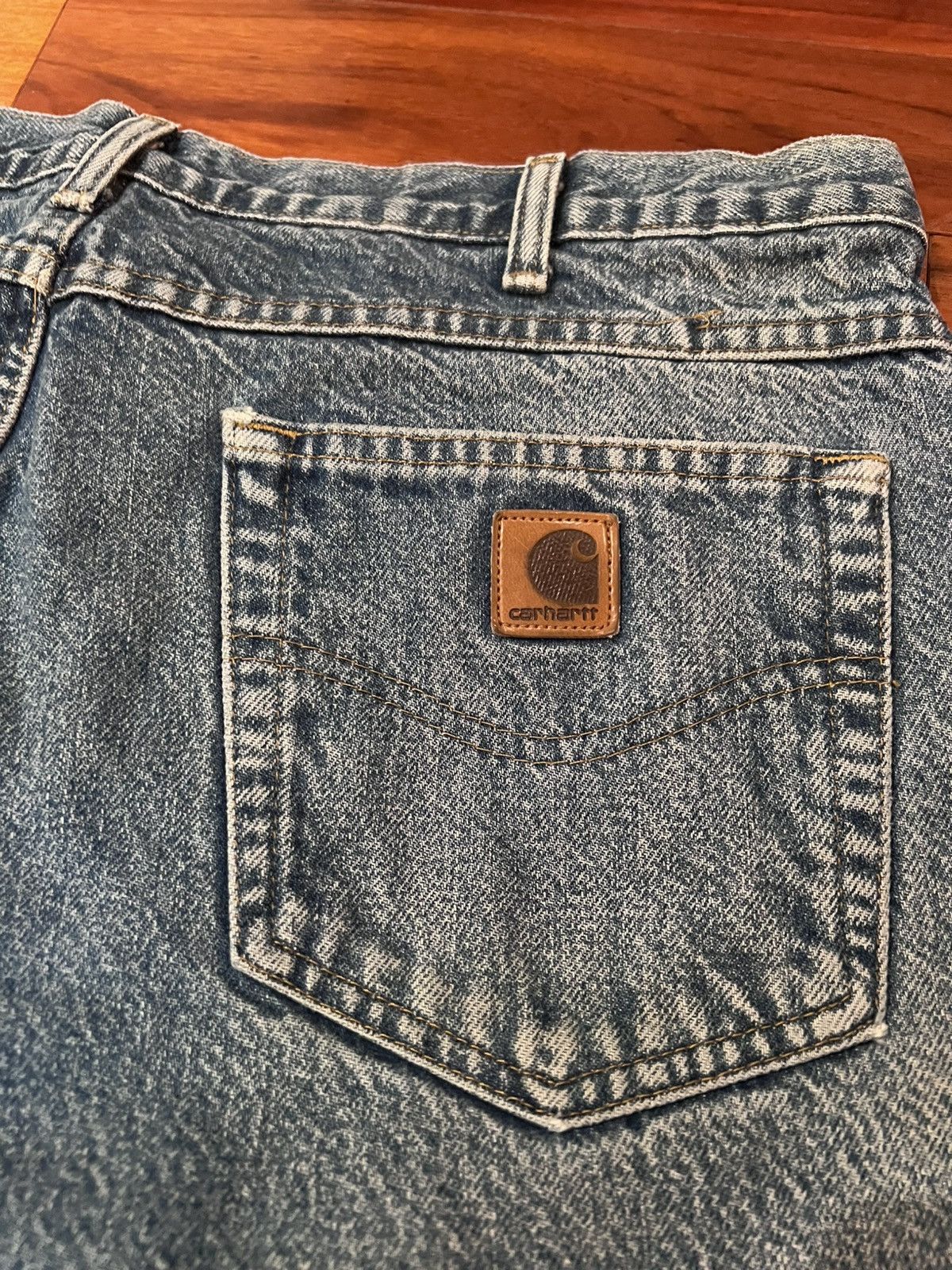 Carhartt × Vintage Rare Vintage Carharrt Lined Jeans Size US 38 / EU 54 - 6 Thumbnail