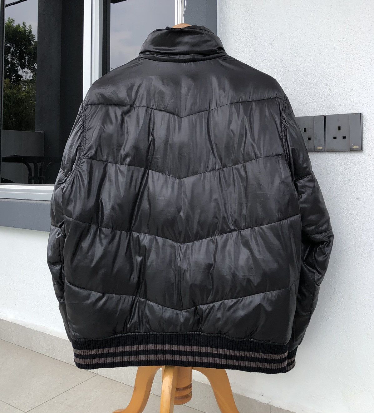 Converse Converse Men’s Black Double Breast Puffer Jacket Size US M / EU 48-50 / 2 - 10 Thumbnail