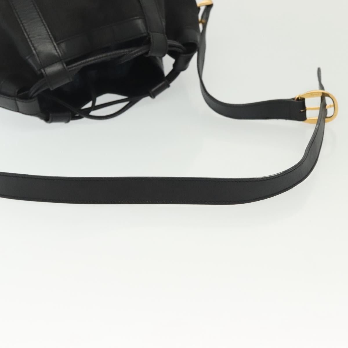 Gucci GUCCI GG Canvas Shoulder Bag Black Gold Size ONE SIZE - 7 Thumbnail