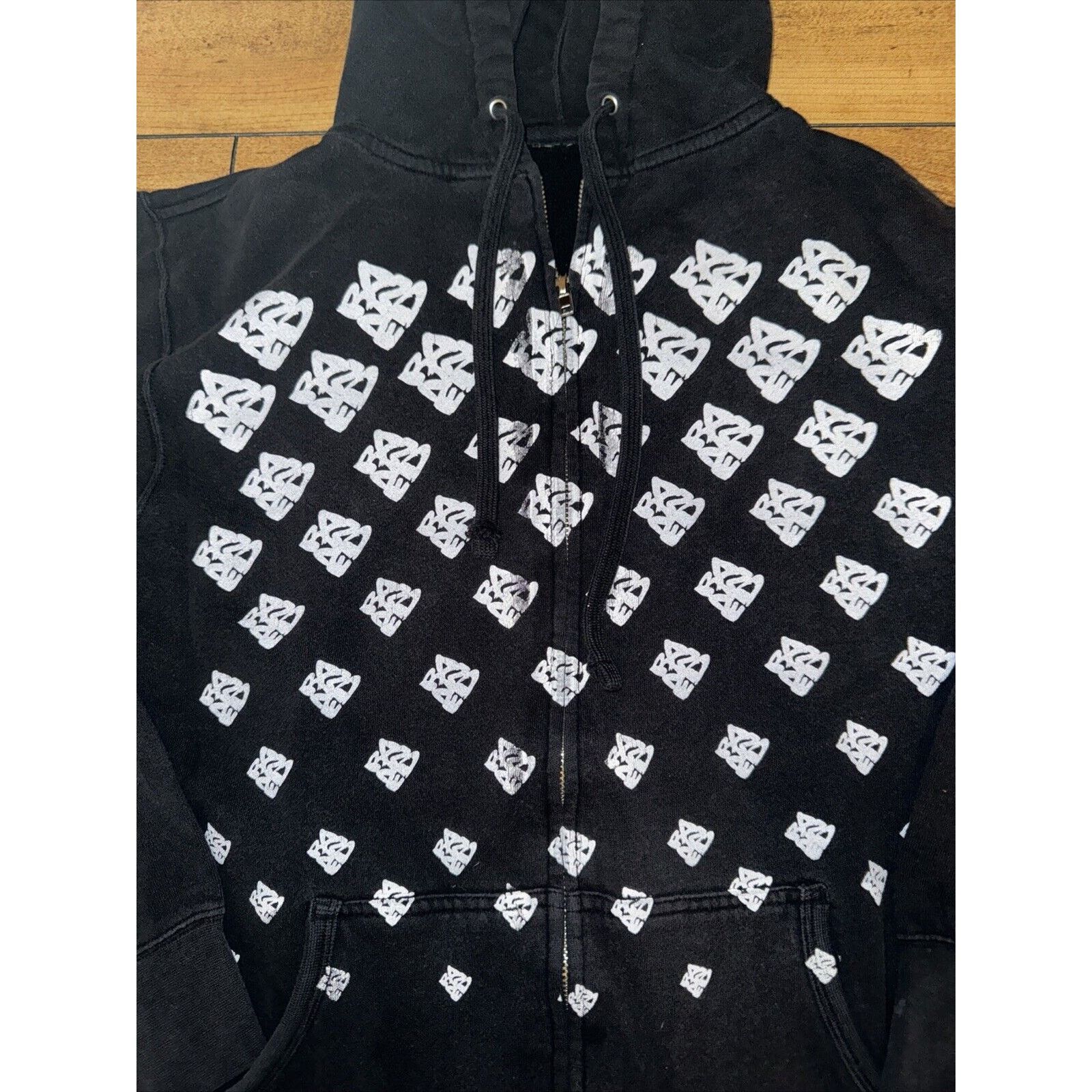 Vintage Banned Board Shop Skateboarding Full Zip Hoodie M 19x23 Size US M / EU 48-50 / 2 - 2 Thumbnail