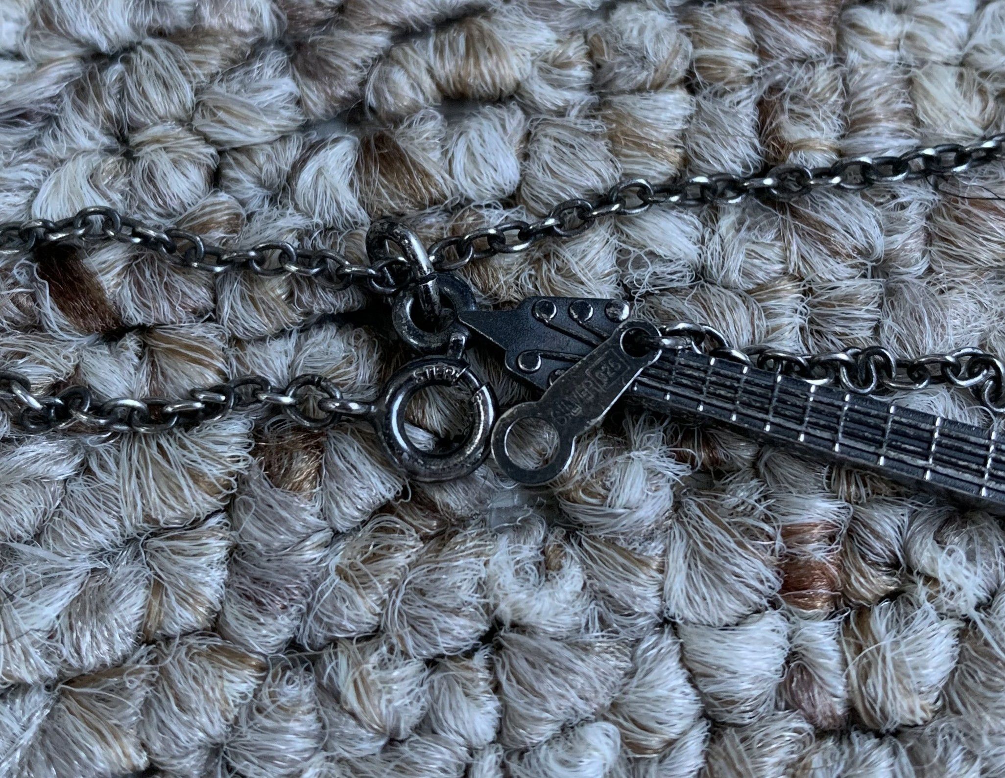 Hysteric Glamour Hysteric Glamour 1999 Sterling Silver Guitar Necklace Size ONE SIZE - 4 Thumbnail