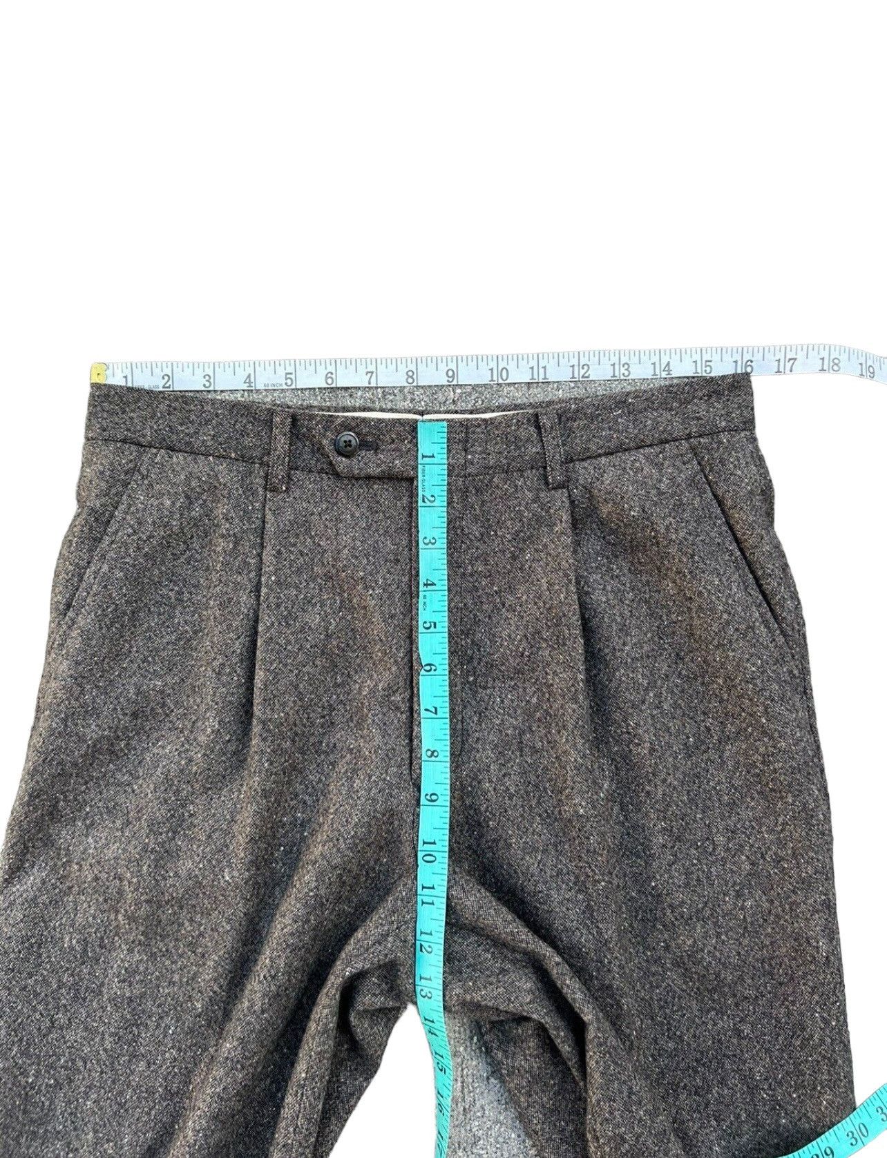 Burberry Vintage Burberry London Salt & Pepper Wool Trouser Pant Size US 32 / EU 48 - 3 Thumbnail