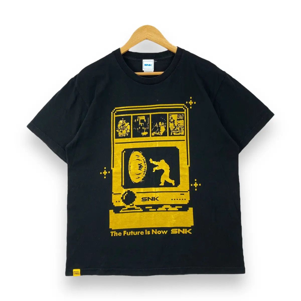 Japanese Brand SNK The Future Is Now Pixel Label Game Tee Shirt Large Size Size US L / EU 52-54 / 3 - 1 Thumbnail