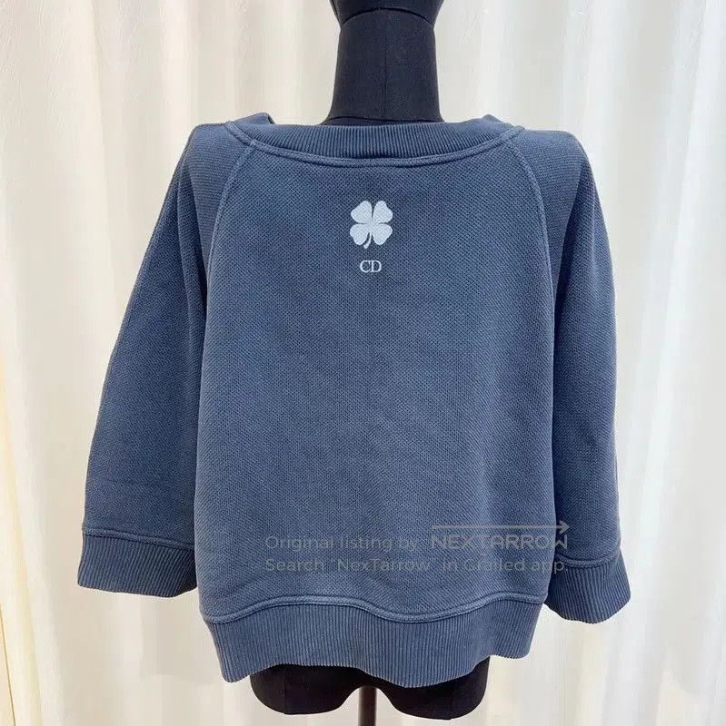 Dior Dior Blue Cotton Women's Sweatshirt . Size M / US 6-8 / IT 42-44 - 2 Thumbnail