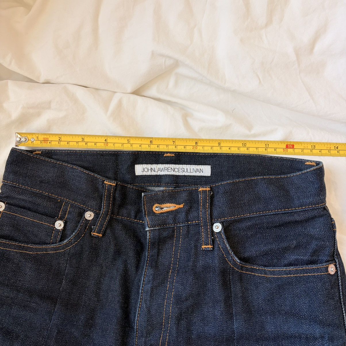 JOHN LAWRENCE SULLIVAN John lawrence sullivan selvedge denim slitted pants Size 26" / US 2 / IT 38 - 6 Thumbnail