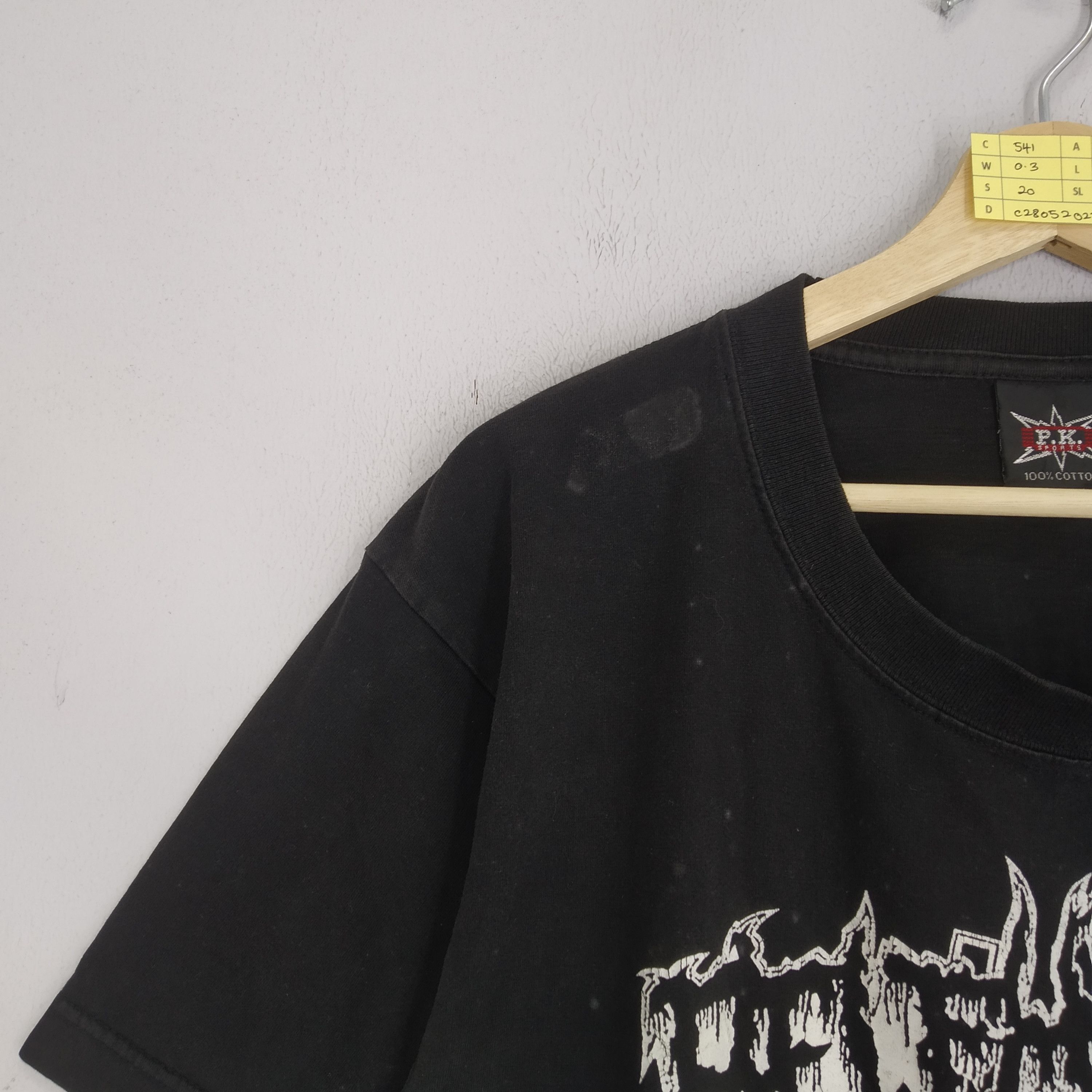 Band Tees Vintage Belphegor Pestapokalypse VI Australia Death Metal Size US L / EU 52-54 / 3 - 6 Thumbnail