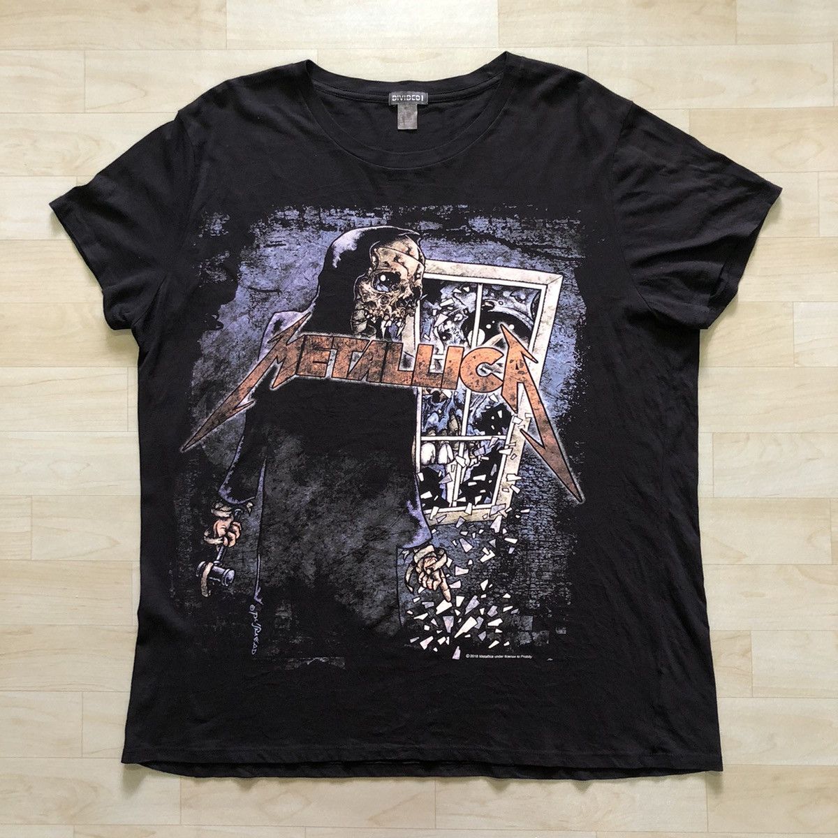 Band Tees × Metallica Metallica Pushead Tee Size US XL / EU 56 / 4 - 1 Thumbnail