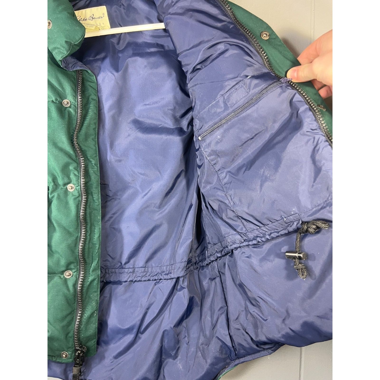 Eddie Bauer Vintage Eddie Bauer mens SM Green Puffer Premium Goose Down Size US S / EU 44-46 / 1 - 4 Thumbnail