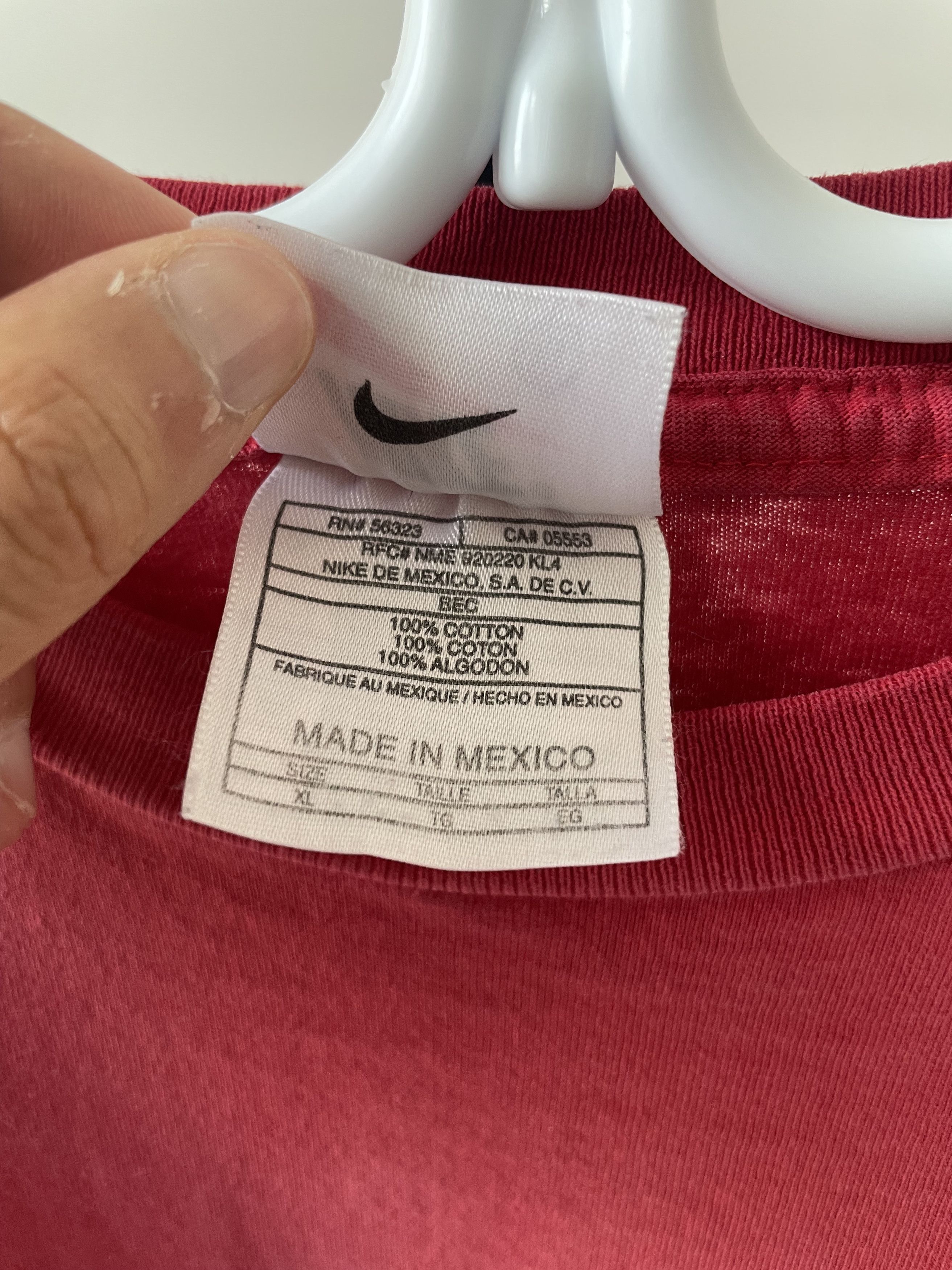 Nike Oversized Vintage Washed Nike T-Shirt Size US XL / EU 56 / 4 - 5 Thumbnail