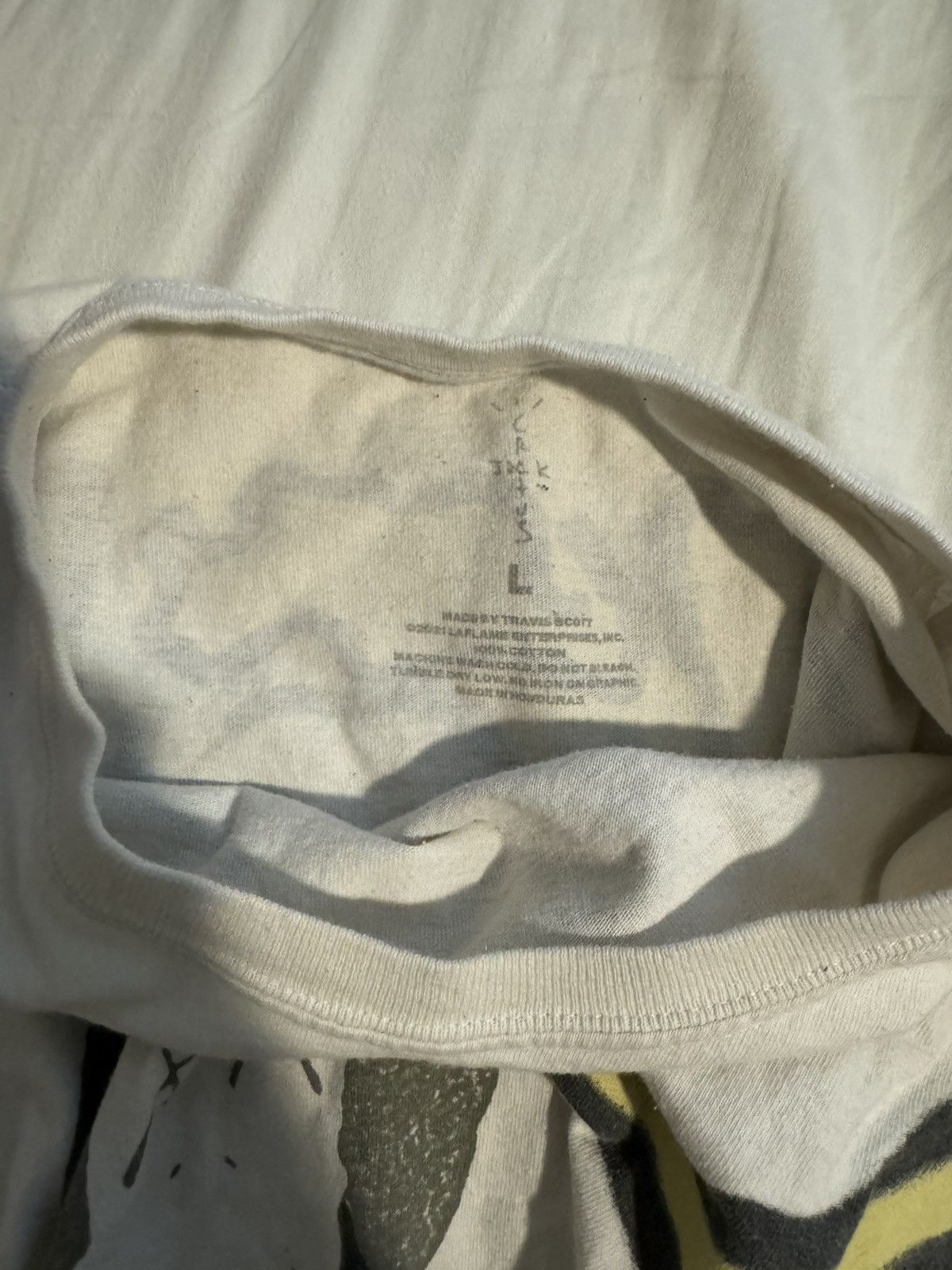 travis scott kaws t shirt