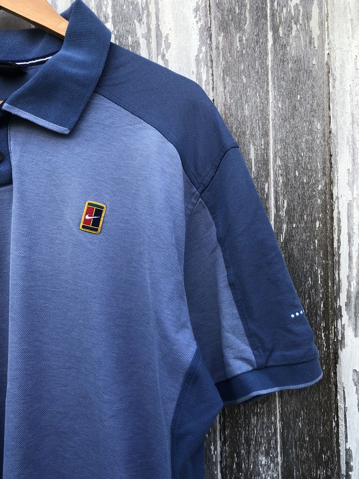 Japanese Brand 🔥Vintage🔥90s Nike Court ALPHA PROJECT Polo Shirts Size US L / EU 52-54 / 3 - 5 Thumbnail