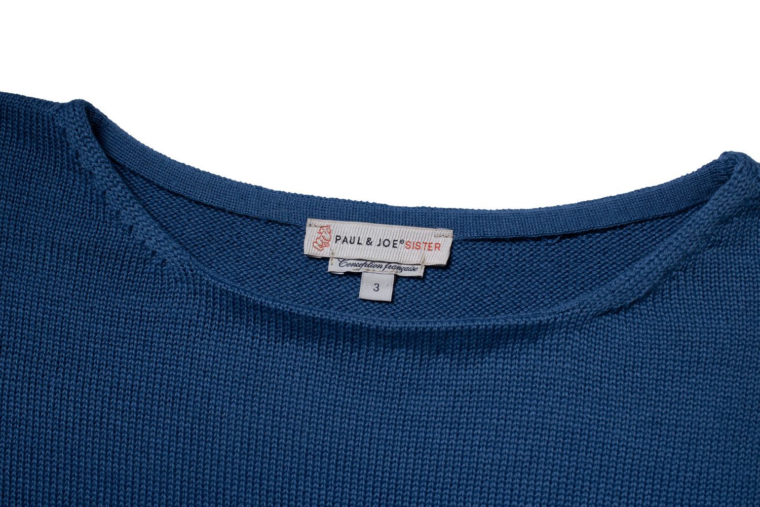 Paul & Joe Paul & Joe Sister, blue knitted oversized top Size L / US 10 / IT 46 - 5 Thumbnail