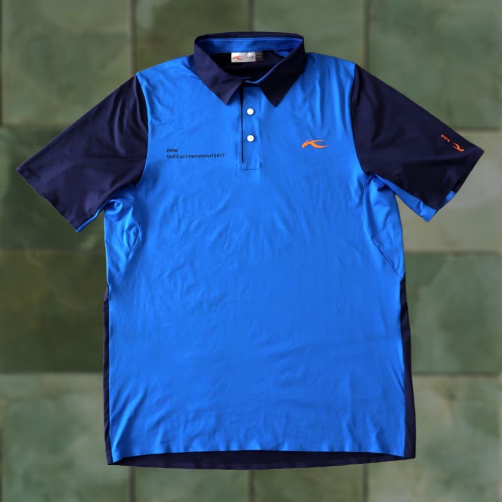 KJUS KJUS Polo Shirt BMW Golf Cup 2017 UPF 50+ M 50 MENS Blue Shirt Polo Short Sleeve Collared 100% Polyester Golf Size US M / EU 48-50 / 2 - 1 Thumbnail