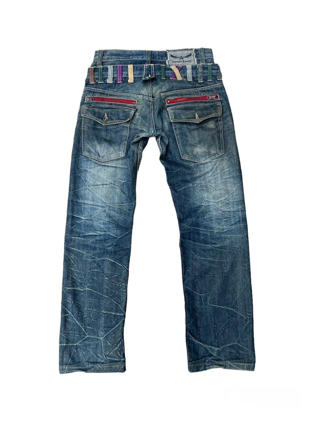 Japanese Brand Rare Antfui Jeans Double Waist Denim Size US 30 / EU 46 - 2 Thumbnail