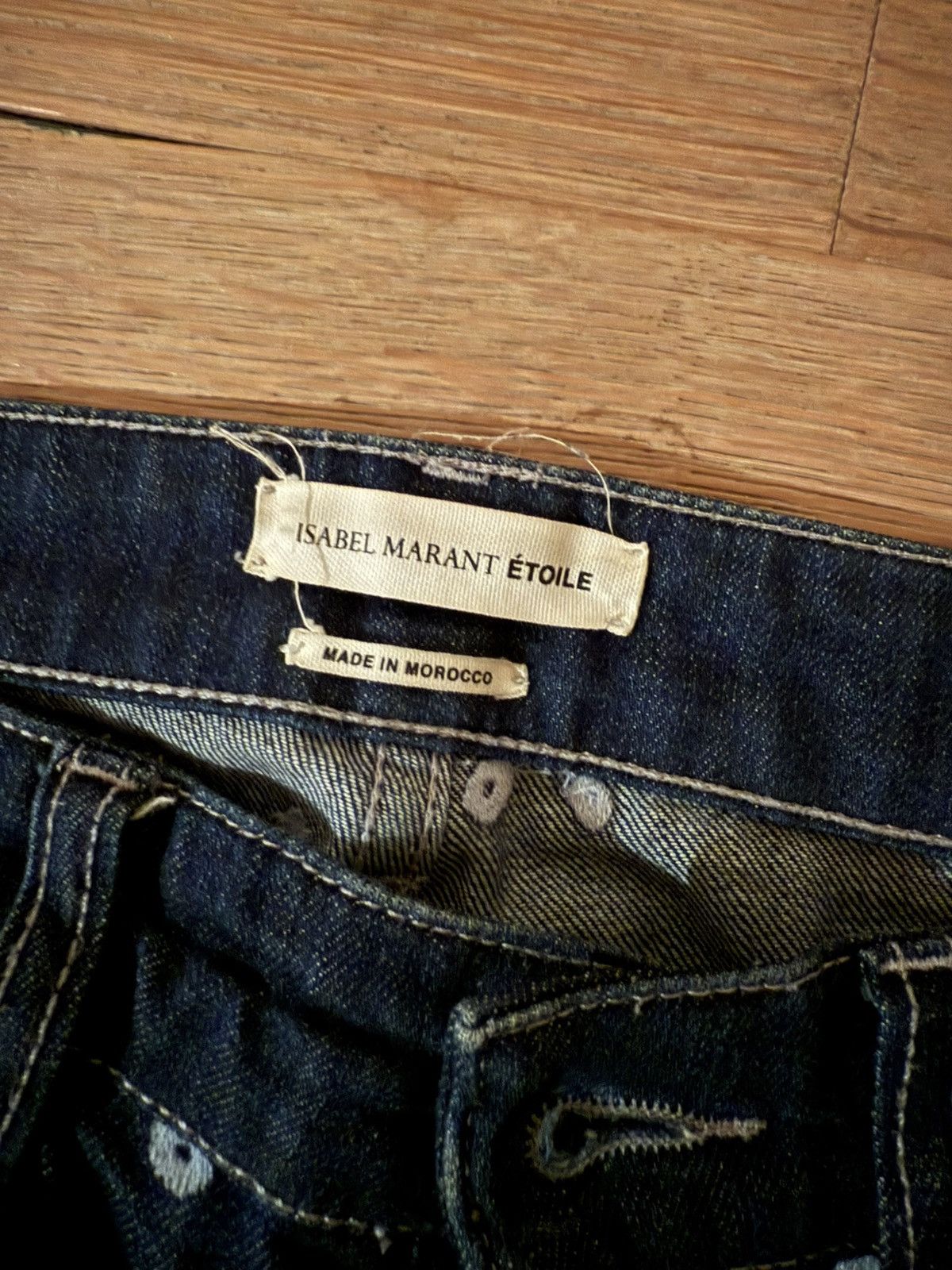 Isabel Marant Isabel Marant hand-stitched jeans Size 27" / US 4 / IT 40 - 4 Thumbnail