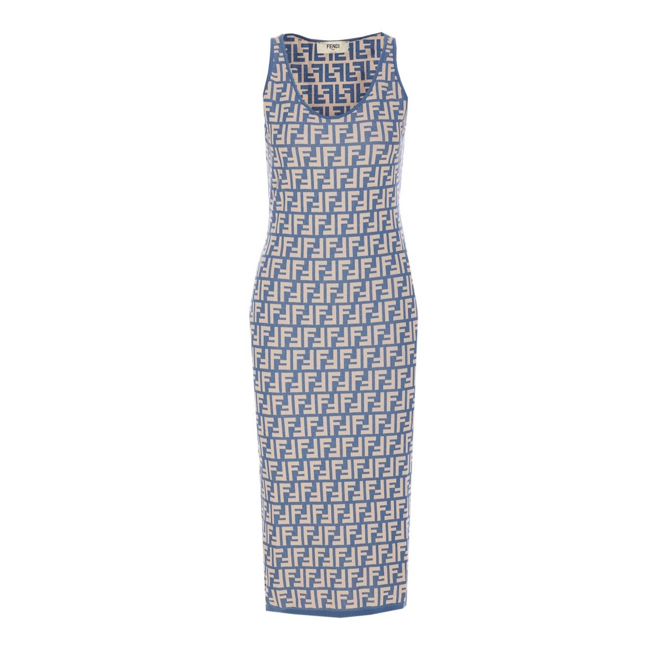Fendi FF LOGO DRESS Size M / US 6-8 / IT 42-44 - 1 Thumbnail