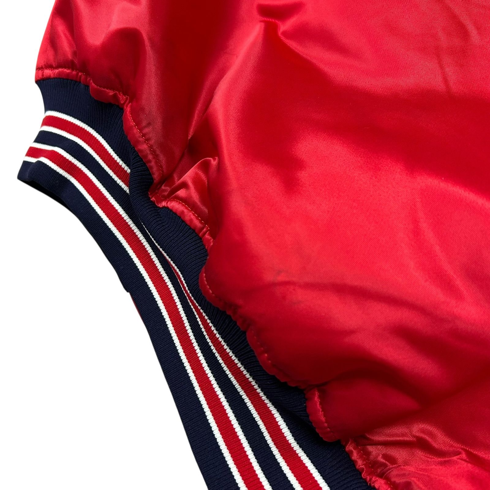 MLB VTG 90s St LOUIS CARDINALS STARTER SATIN BOMBER JACKET L Size US L / EU 52-54 / 3 - 10 Thumbnail
