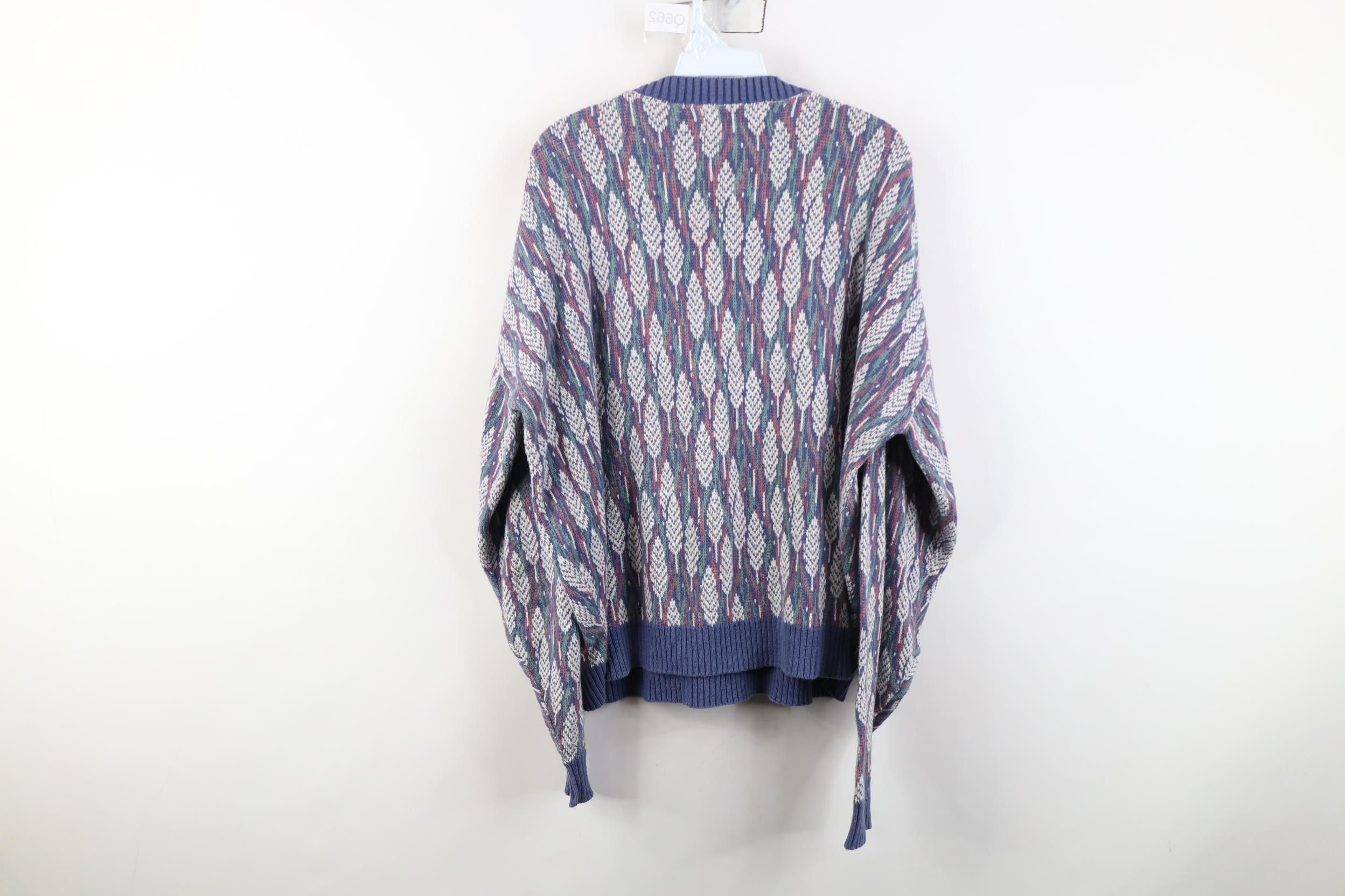 Vintage Vintage 90s Streetwear Boxy Fit Knit Crewneck Sweater USA Size XL / US 12-14 / IT 48-50 - 6 Thumbnail