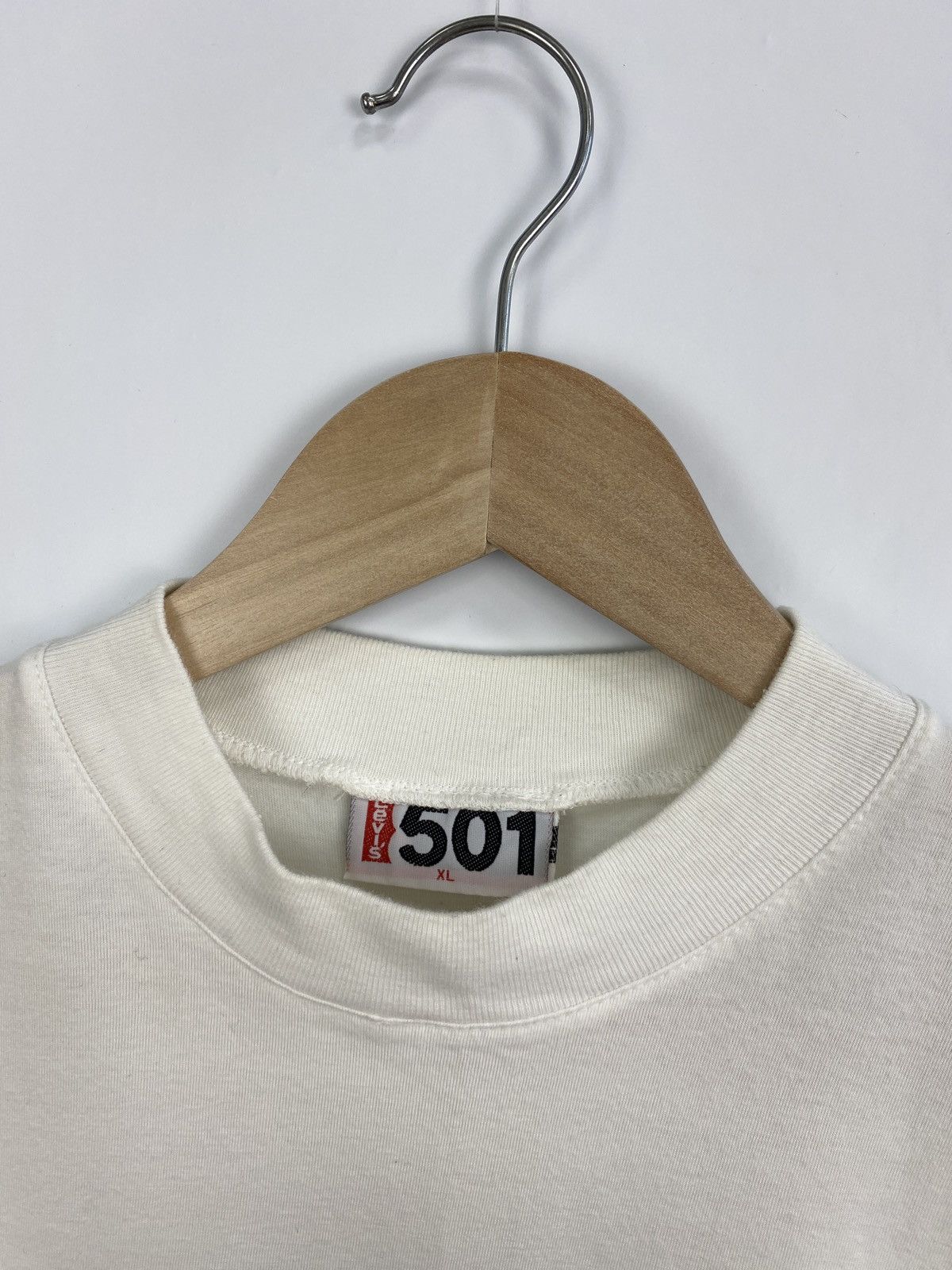Levi's 🇺🇸Vintage 90s Levi’s 501 San Francisco Rare Retro T-Shirt Size US L / EU 52-54 / 3 - 5 Thumbnail
