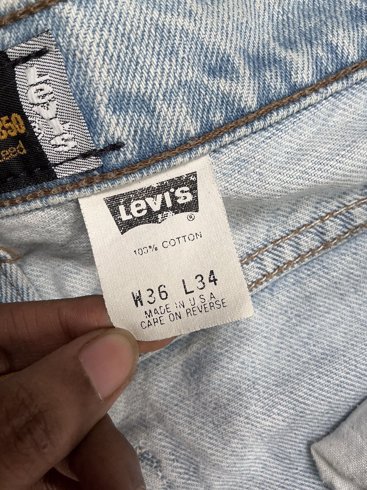 Levi's Vintage Levi’s silver tab denim Size US 37 - 9 Thumbnail