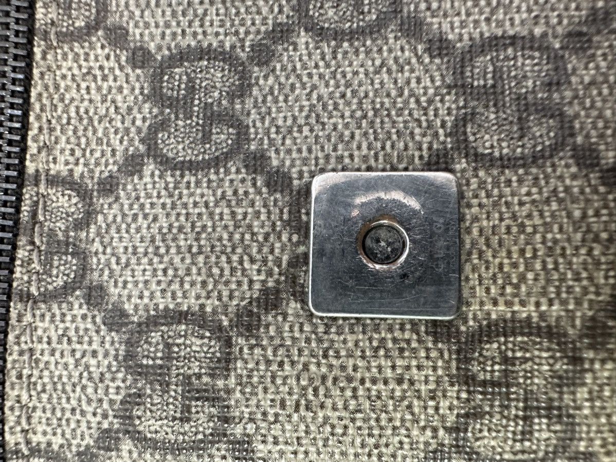Gucci GUCCI GG Supreme Monogram Clutch Document Holder Brown Size ONE SIZE - 4 Thumbnail