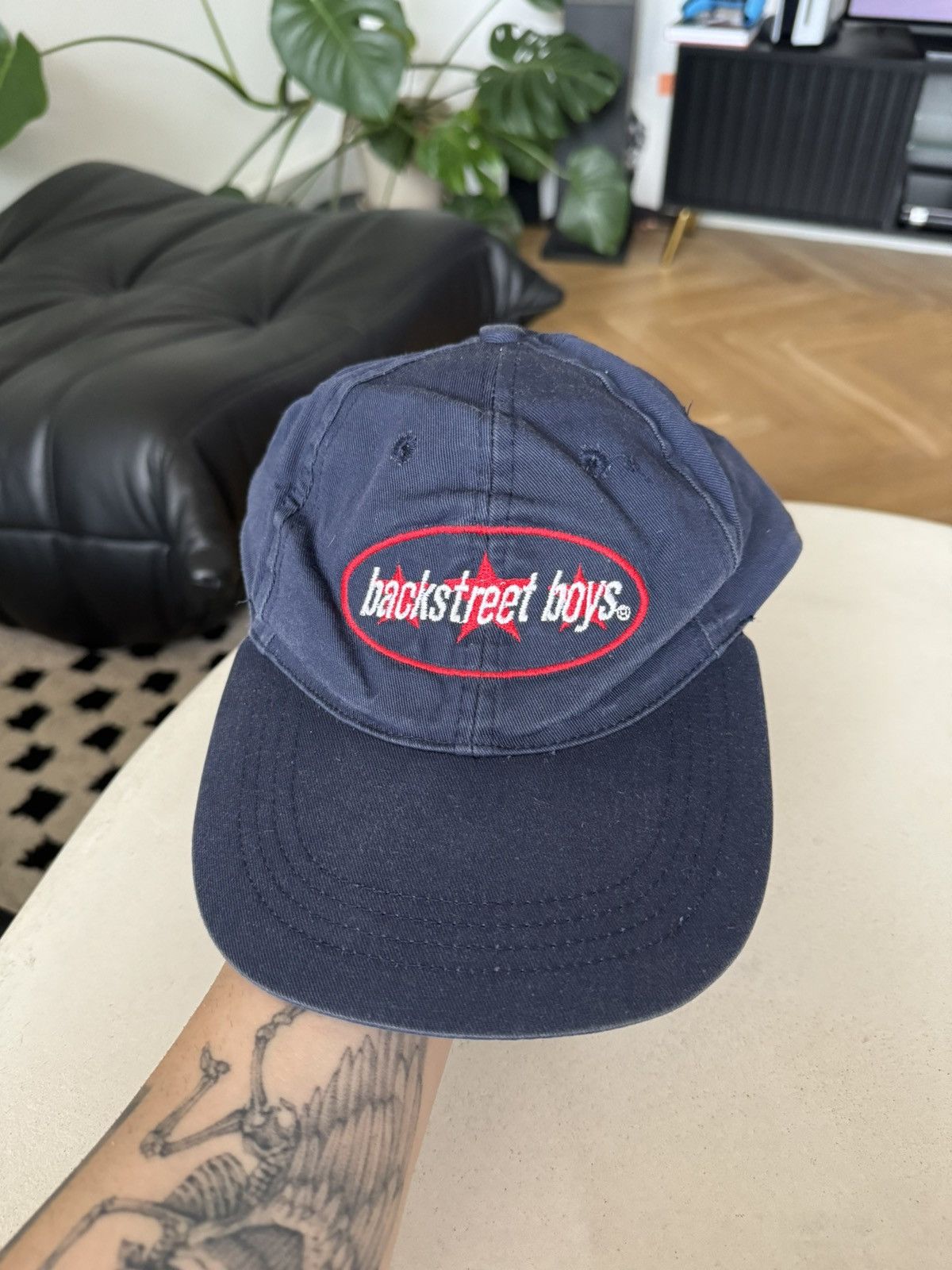 Band Tees VTG 1990’s Backstreet Boys Embroidered Logo Band Hat Size ONE SIZE - 1 Thumbnail