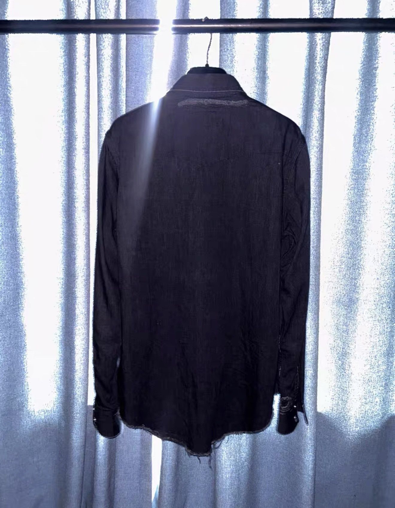 Saint Laurent Paris Saint Laurent Paris SS16 Runway Denim Shirt Sz.M Size US M / EU 48-50 / 2 - 3 Thumbnail