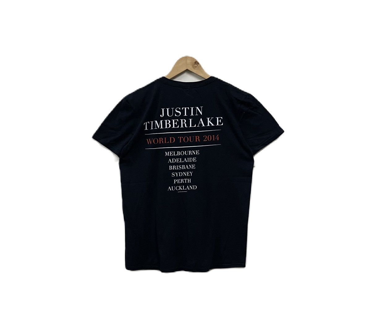 Band Tees Justin Timberlake Tour 2014 Tshirt Size US M / EU 48-50 / 2 - 2 Thumbnail