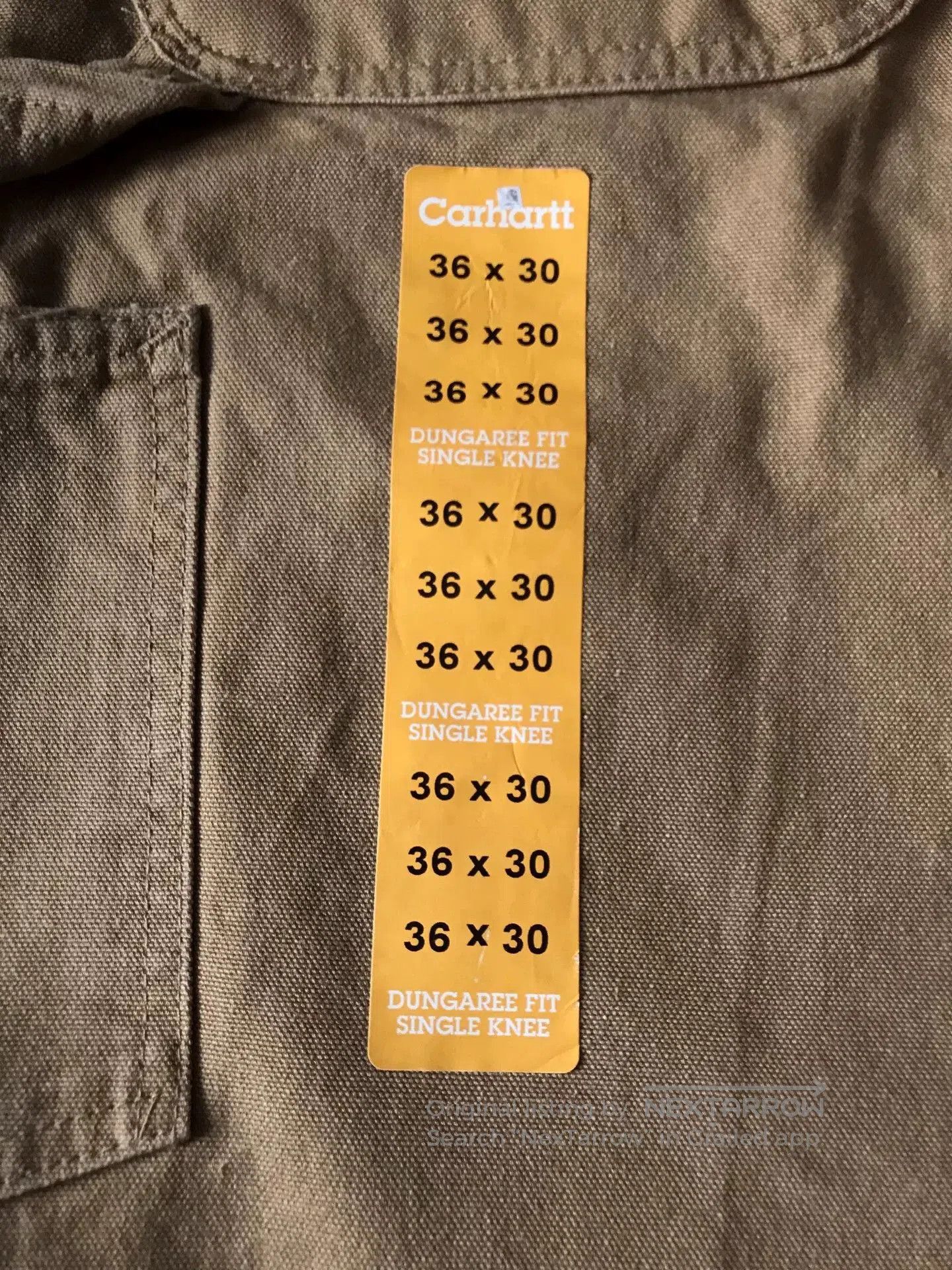 Carhartt Carhartt B11 CML Cargo Pants. Size US 36 / EU 52 - 7 Thumbnail