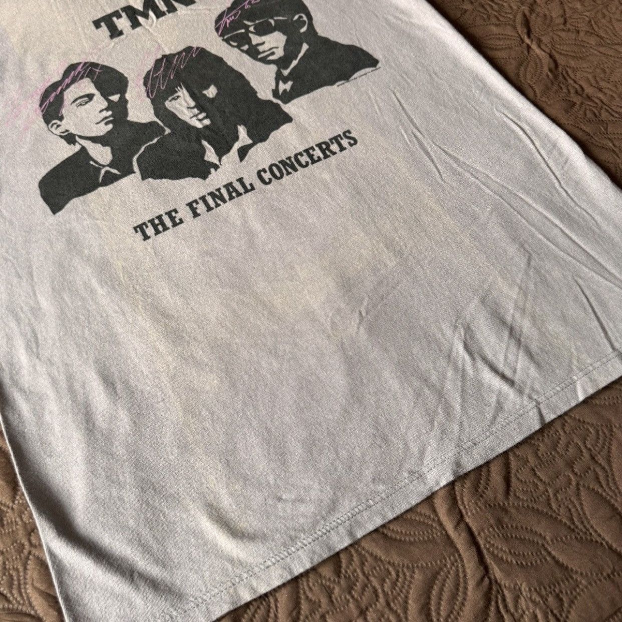 Band Tees Vintage 1994 TMN Band Tee The Final Concerts Tokyo Dome Size US L / EU 52-54 / 3 - 4 Thumbnail