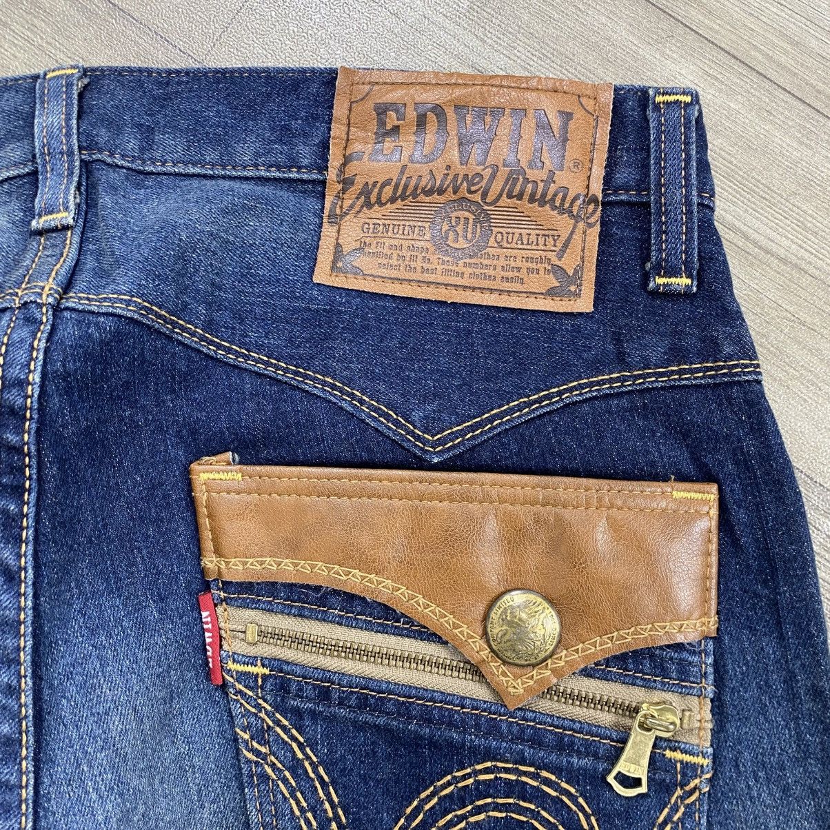 Edwin Y2K Edwin Exclusive Vintage XV Faded Baggy Jeans Size US 34 / EU 50 - 13 Thumbnail