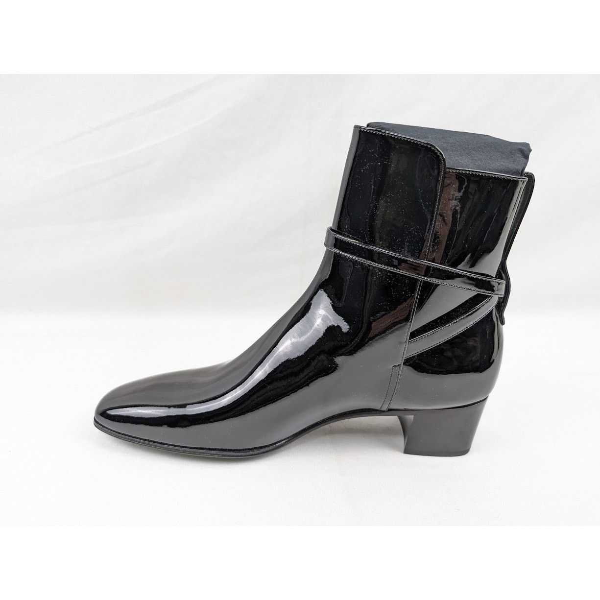 Saint Laurent Paris o1rshd1 Q:2 / Terry 45 Jodhpur Boots in Nero Size US 10 / EU 43 - 7 Thumbnail