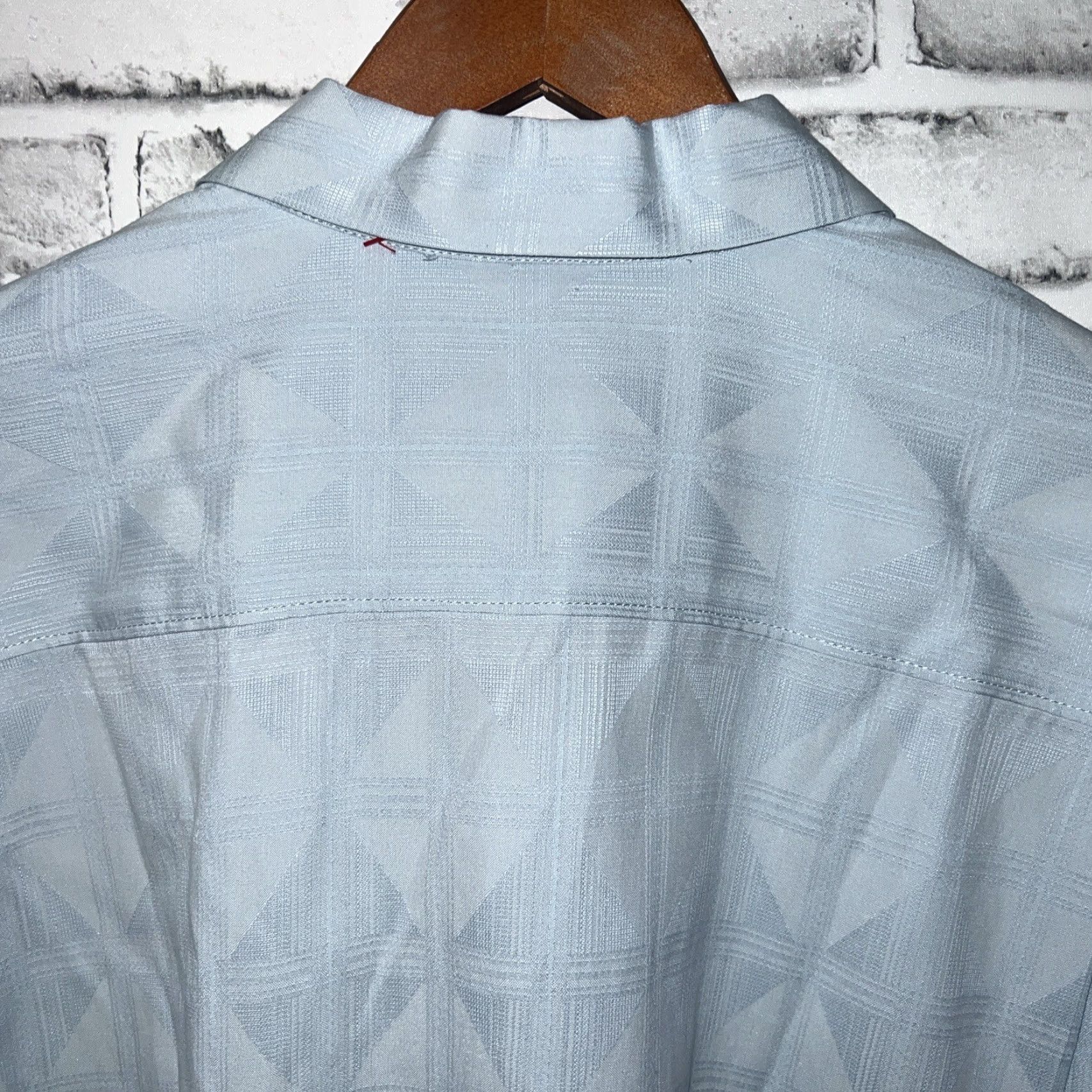 Tommy Bahama Tommy Bahama Button-Up Shirt Mens 2XL Blue Long Sleeve Regular Size US XXL / EU 58 / 5 - 5 Thumbnail