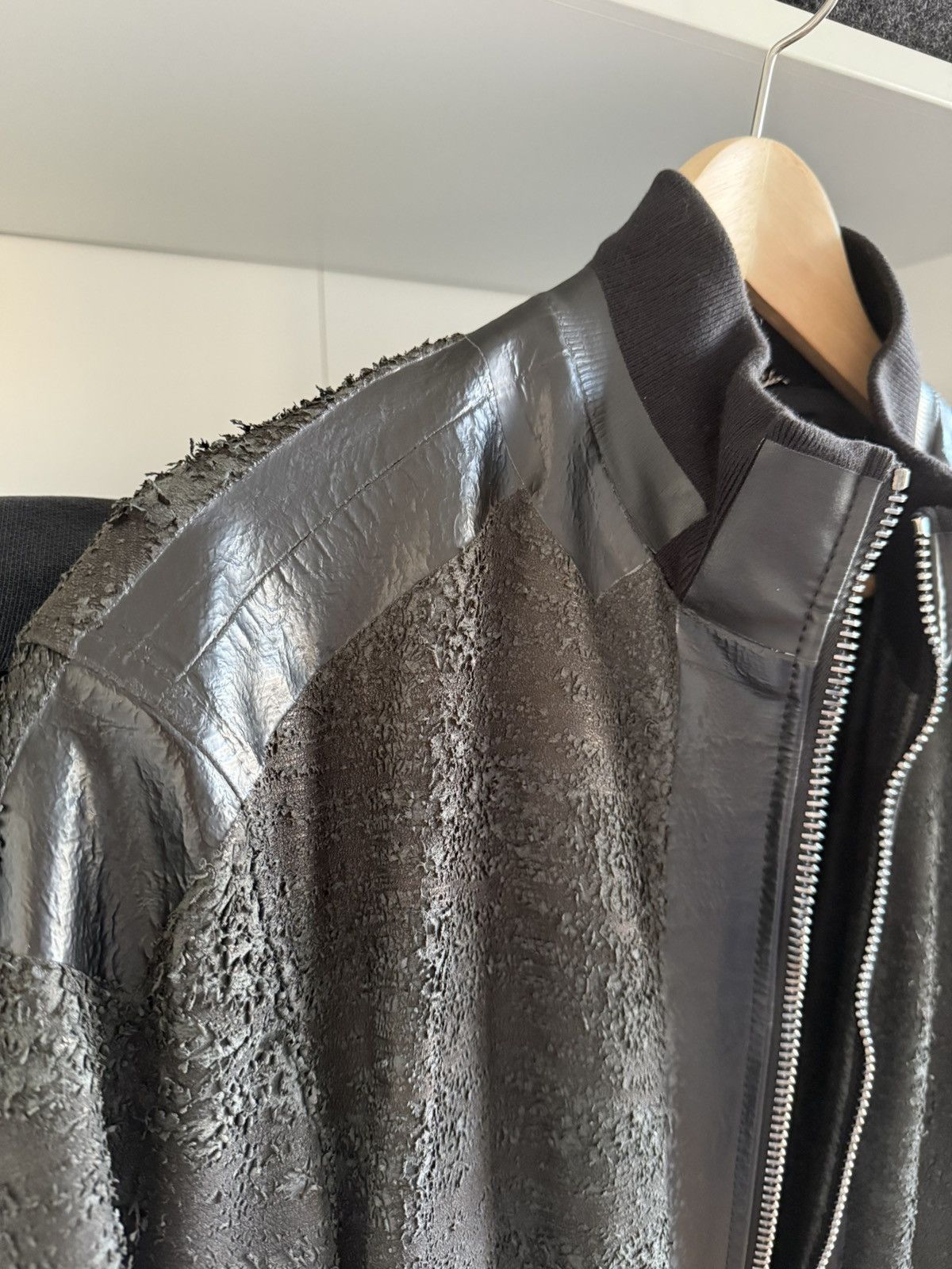 Dolce & Gabbana × Vintage Dolce&Gabbana leather bomber Size US L / EU 52-54 / 3 - 4 Thumbnail