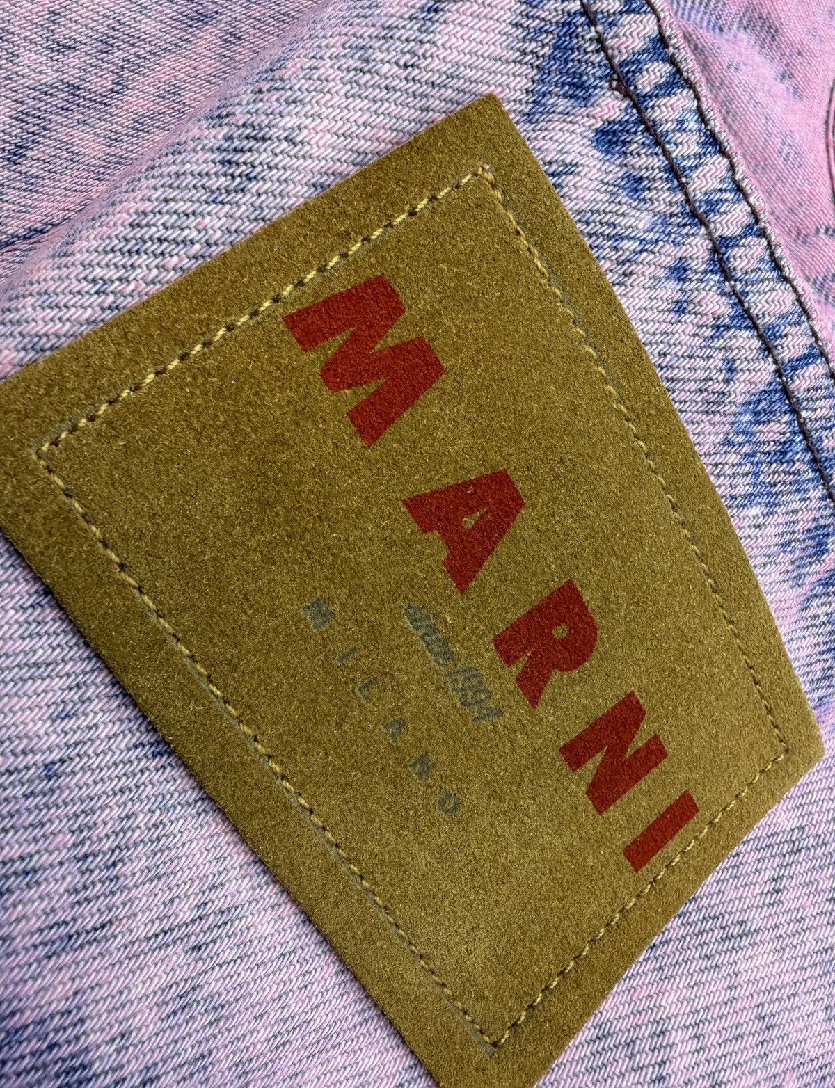 Marni Marni Pink Paneled Denim Tank top Size S / US 4 / IT 40 - 6 Thumbnail