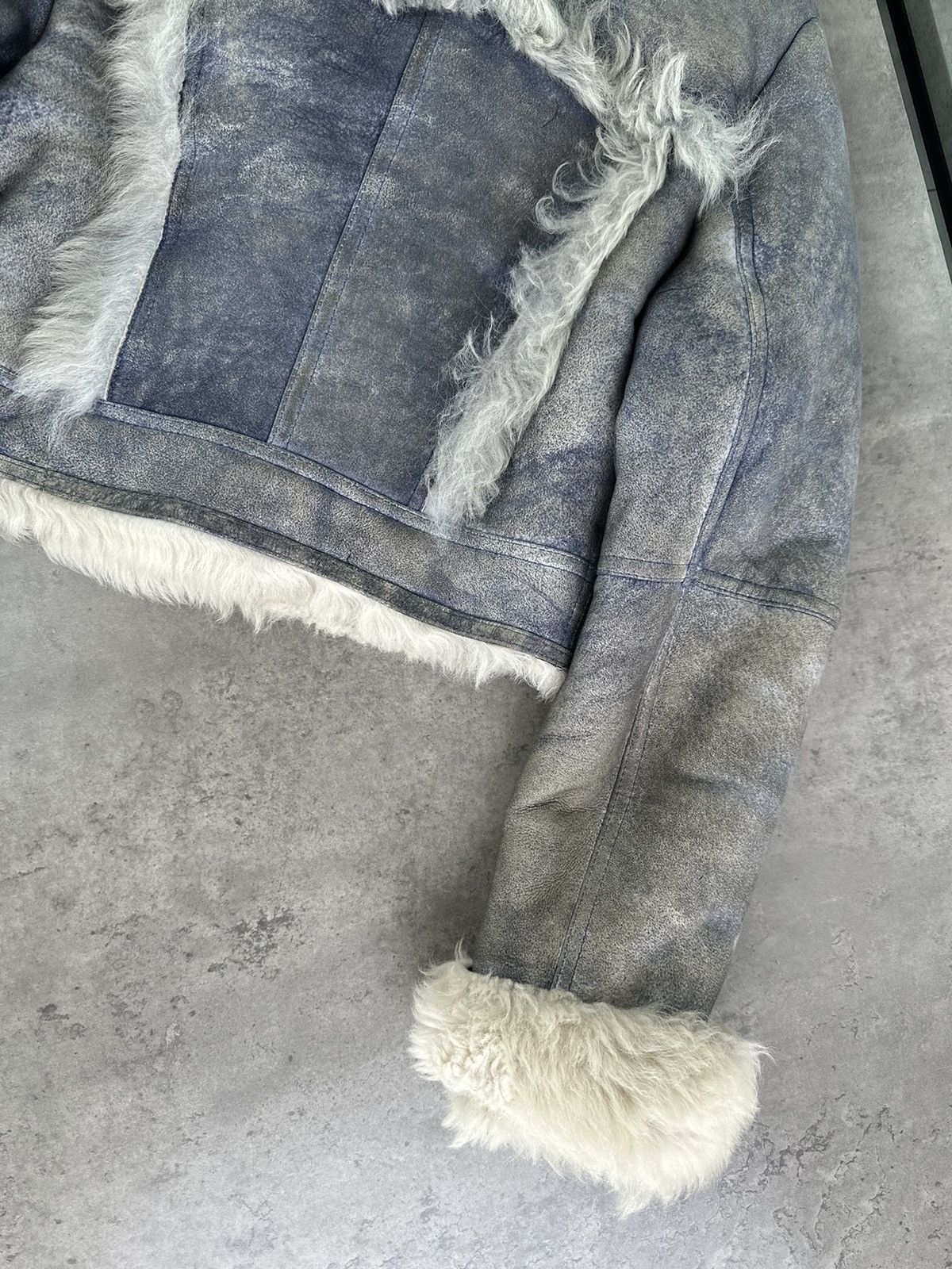 Japanese Brand Vintage Sheepskin Jacket Size M / US 6-8 / IT 42-44 - 13 Thumbnail