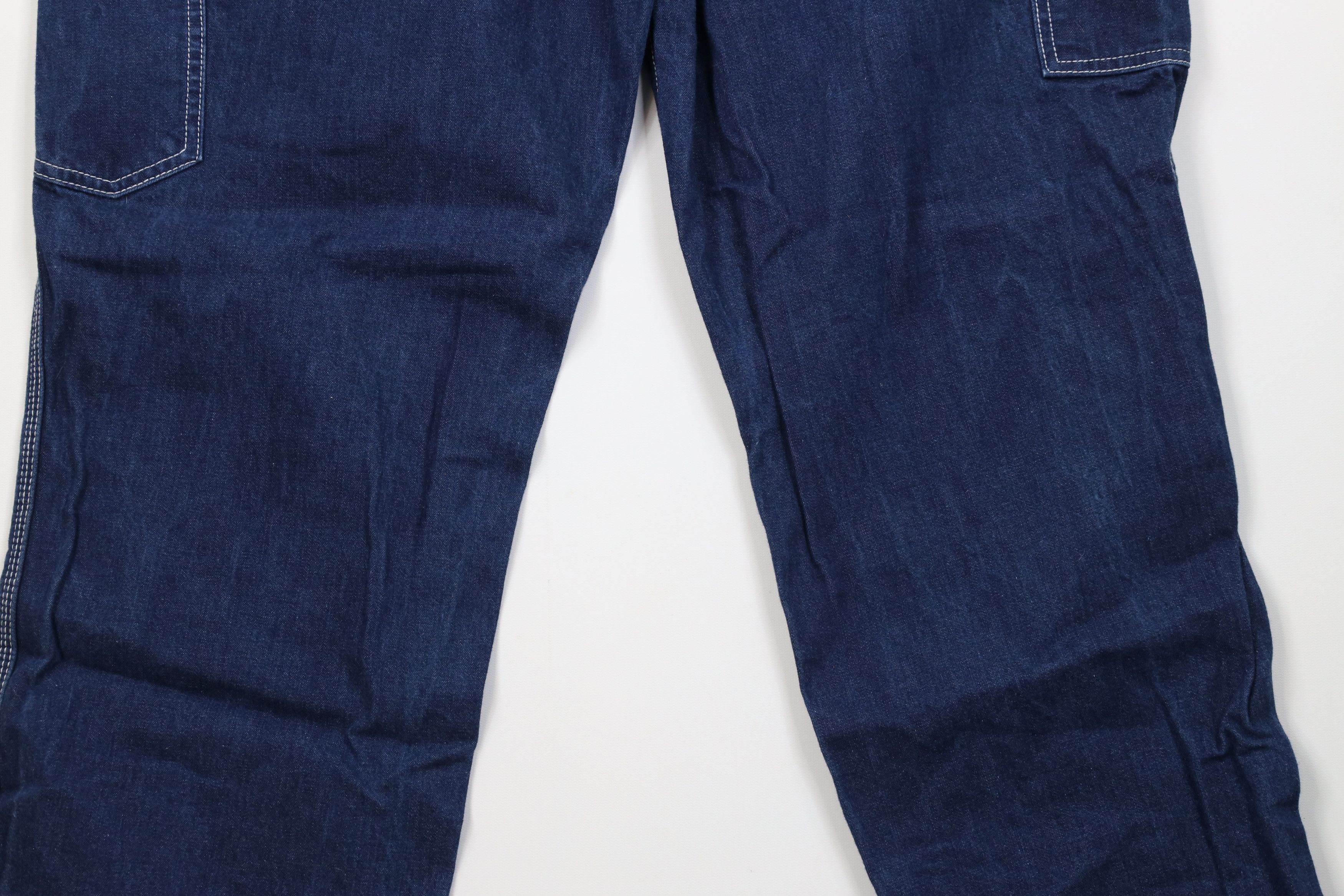 Carhartt Vintage Y2K Carhartt FR Resistant Wide Leg Dungaree Jeans Size US 40 / EU 56 - 13 Thumbnail