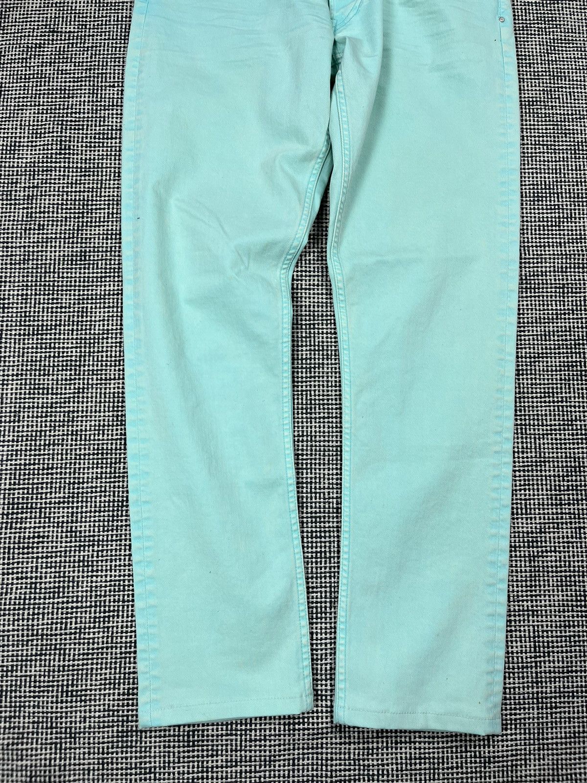 Polo Ralph Lauren × Ralph Lauren × Ralph Lauren Black Label Ralph Lauren black label rare distressed turquoise jeans Size US 34 / EU 50 - 6 Thumbnail