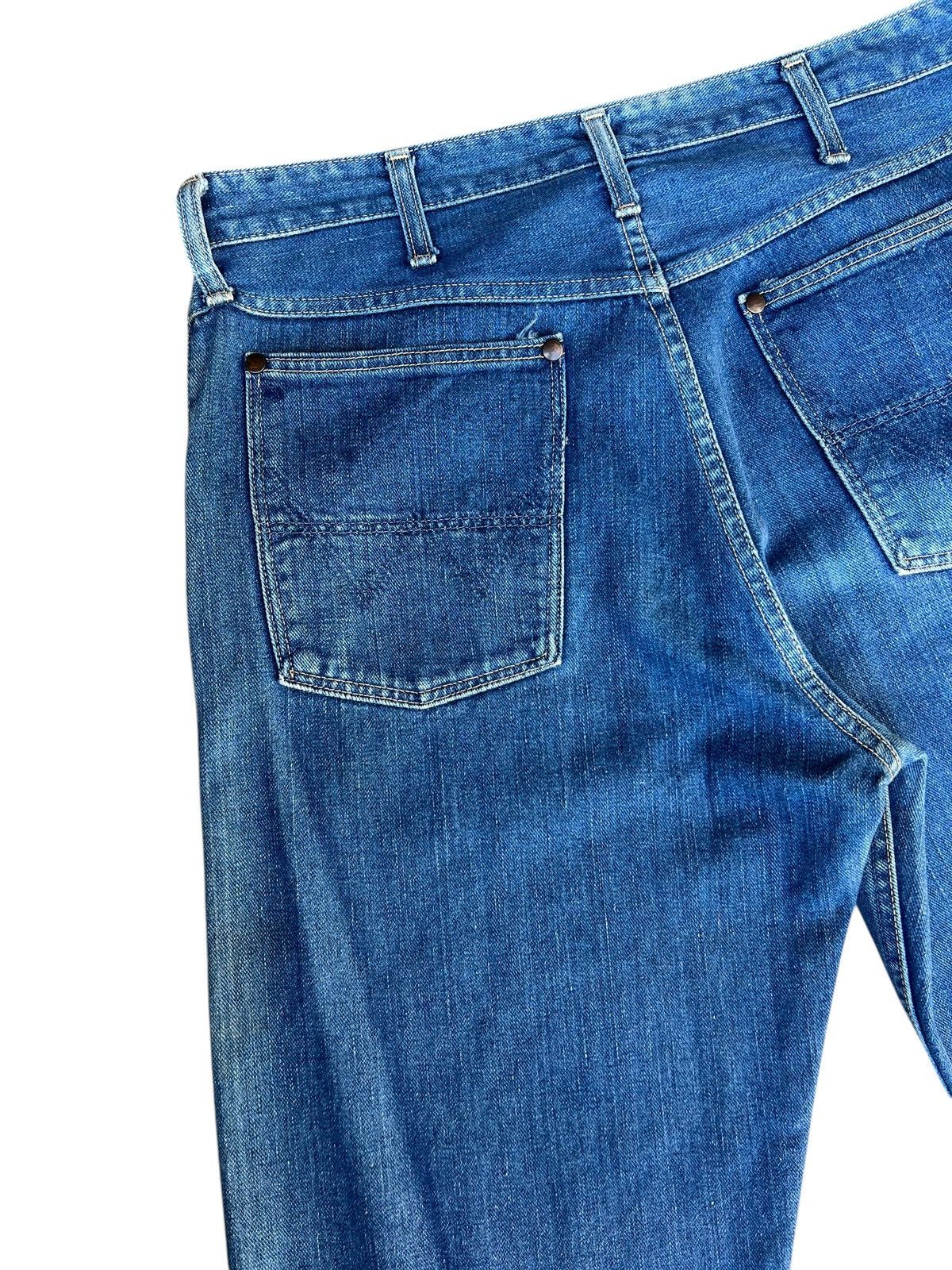 Vintage Vintage 90s Wrangler Blue Bell Fade Denim Selvedge Jeans Size US 34 / EU 50 - 16 Thumbnail