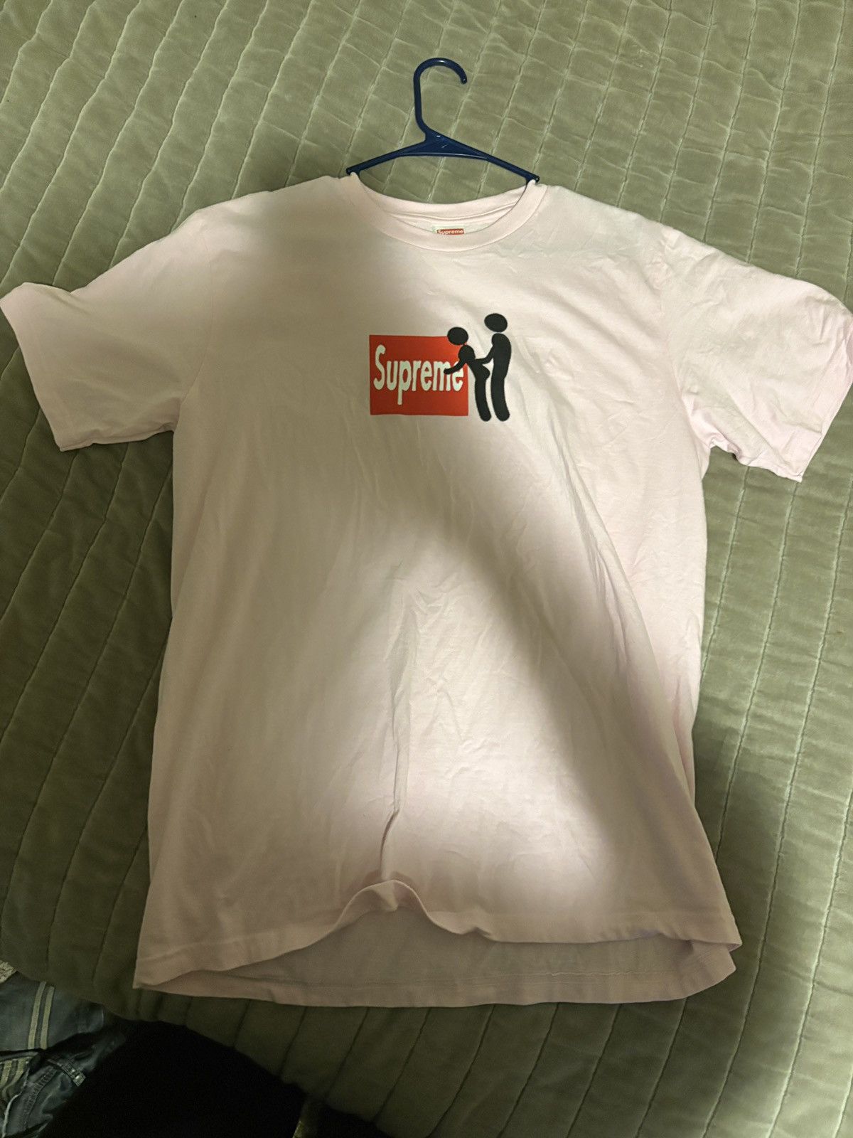 Supreme SUPREME STICK TEE Size US M / EU 48-50 / 2 - 1 Thumbnail
