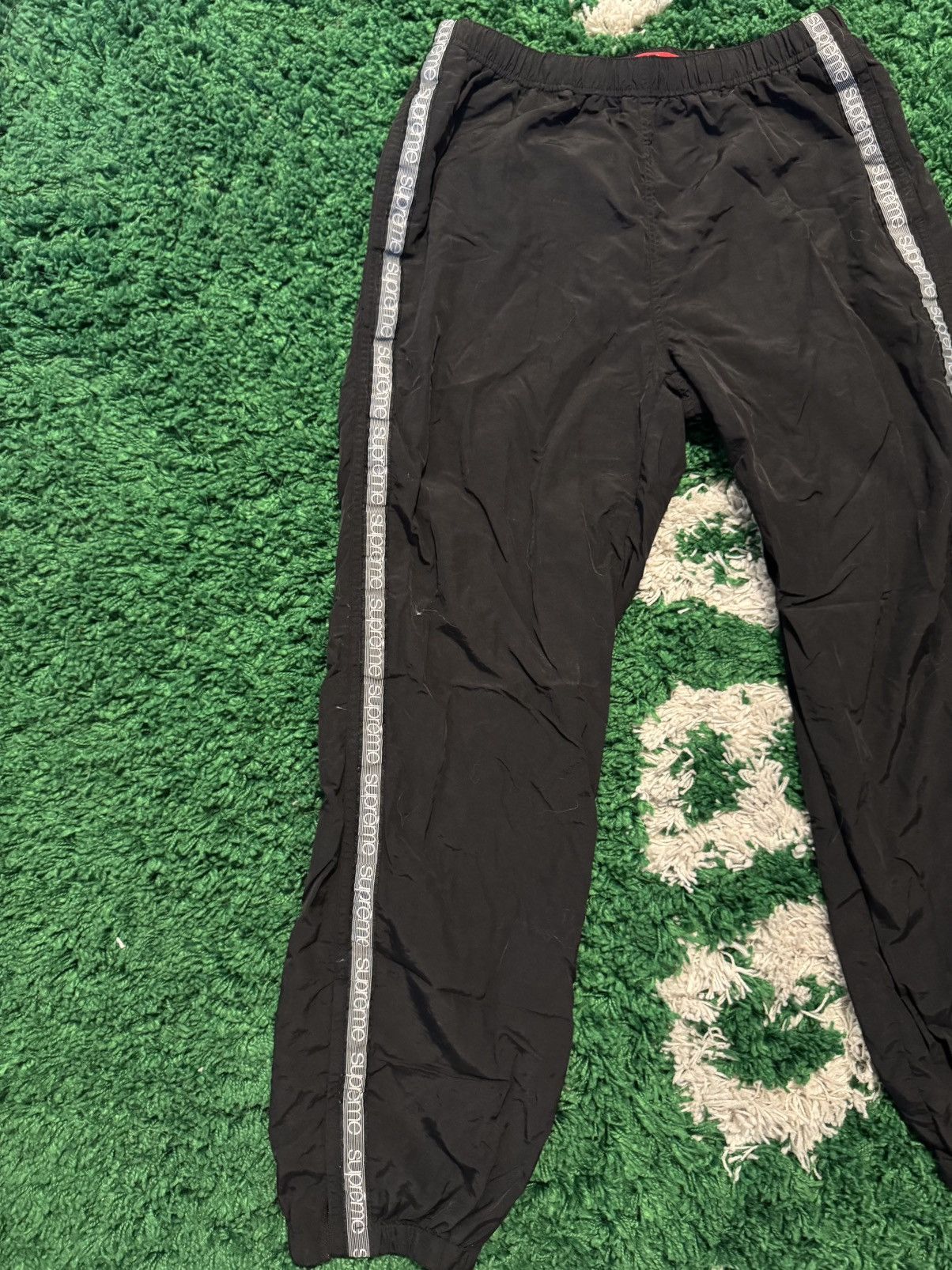 Supreme Supreme Tonal Taping Track Pant Size US 30 / EU 46 - 2 Thumbnail