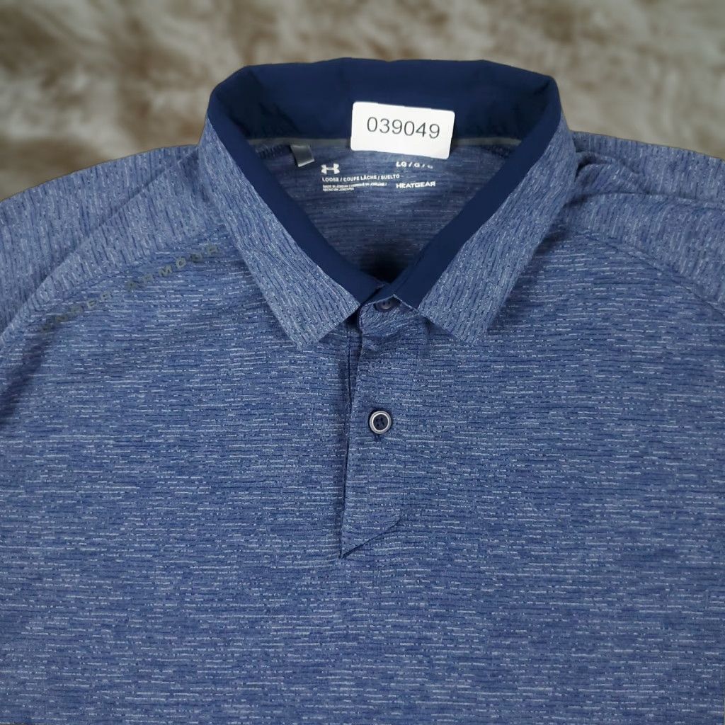 Under Armour Under Armour Polo Shirt Mens Large Blue Golf Casual Short Sleeve Polo Shirt Under Armour Mens Large Blue Golf Casual Short Sleeve Size US L / EU 52-54 / 3 - 1 Thumbnail