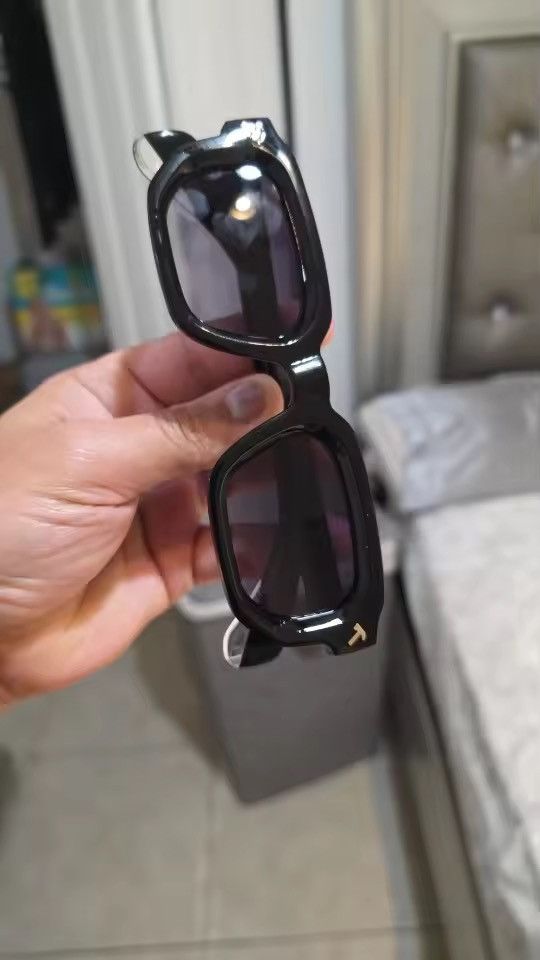 Japanese Brand Hiphop Y2K Square Sunglasess Size ONE SIZE - 1 Thumbnail