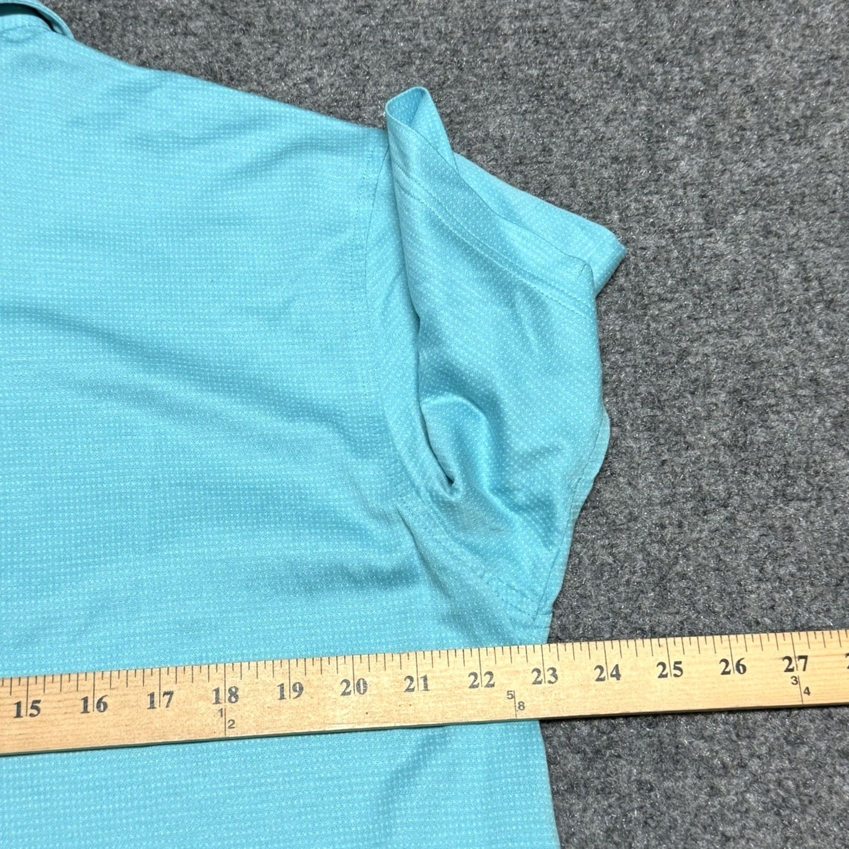 Peter Millar VINTAGE Peter Millar Crown Ease Polo Shirt Mens L Blue 100% Cotton Knit Short Sleeve Button Collar Sport Golf Tennis Preppy Fashion Best Keywords Size US L / EU 52-54 / 3 - 6 Thumbnail