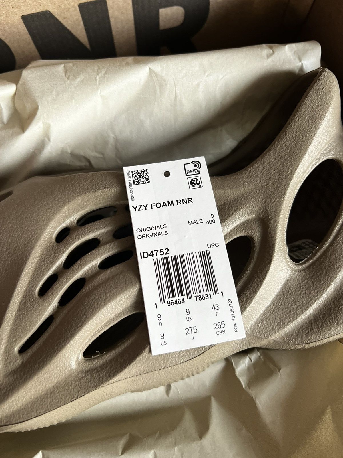 Adidas Adidas Yeezy Foam Runner ‘Stone Taupe’ Size 9 Size US 9 / EU 42 - 9 Thumbnail